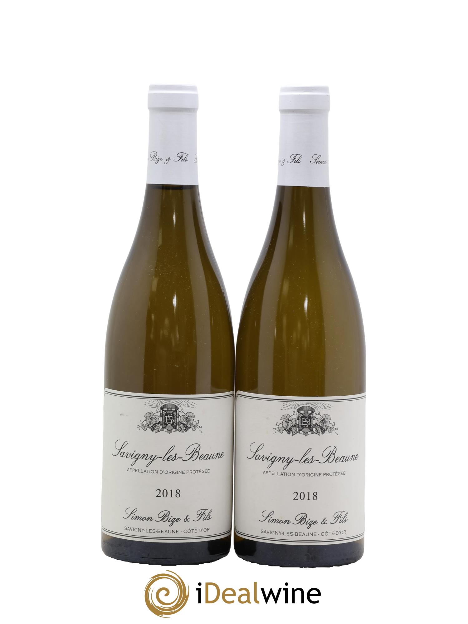 Savigny-lès-Beaune Simon Bize & Fils 2018 - Lot de 2 bouteilles - 0