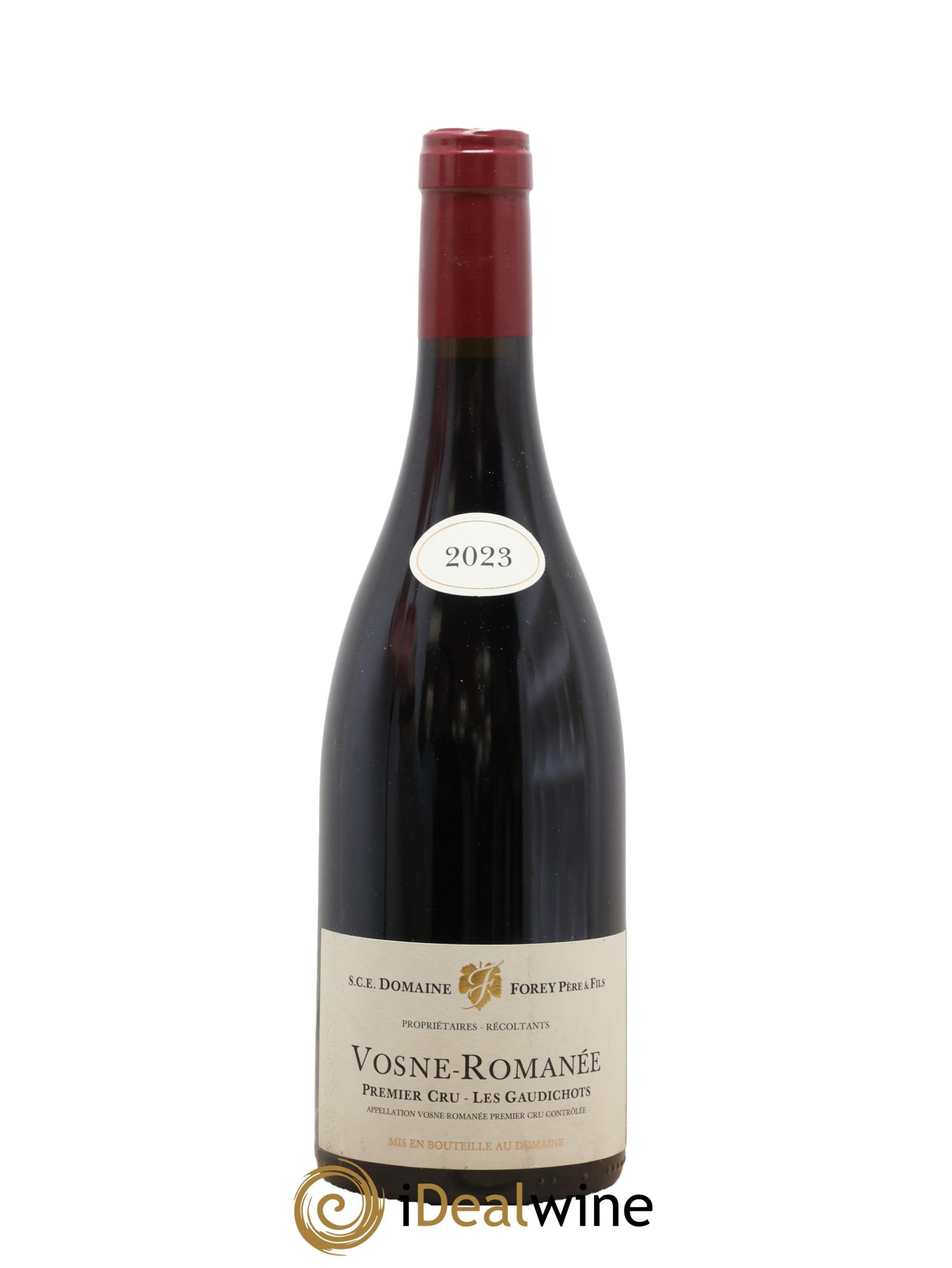 Vosne-Romanée 1er Cru Les Gaudichots Forey Père et Fils (Domaine) 2023 - Lot of 1 bottle - 0