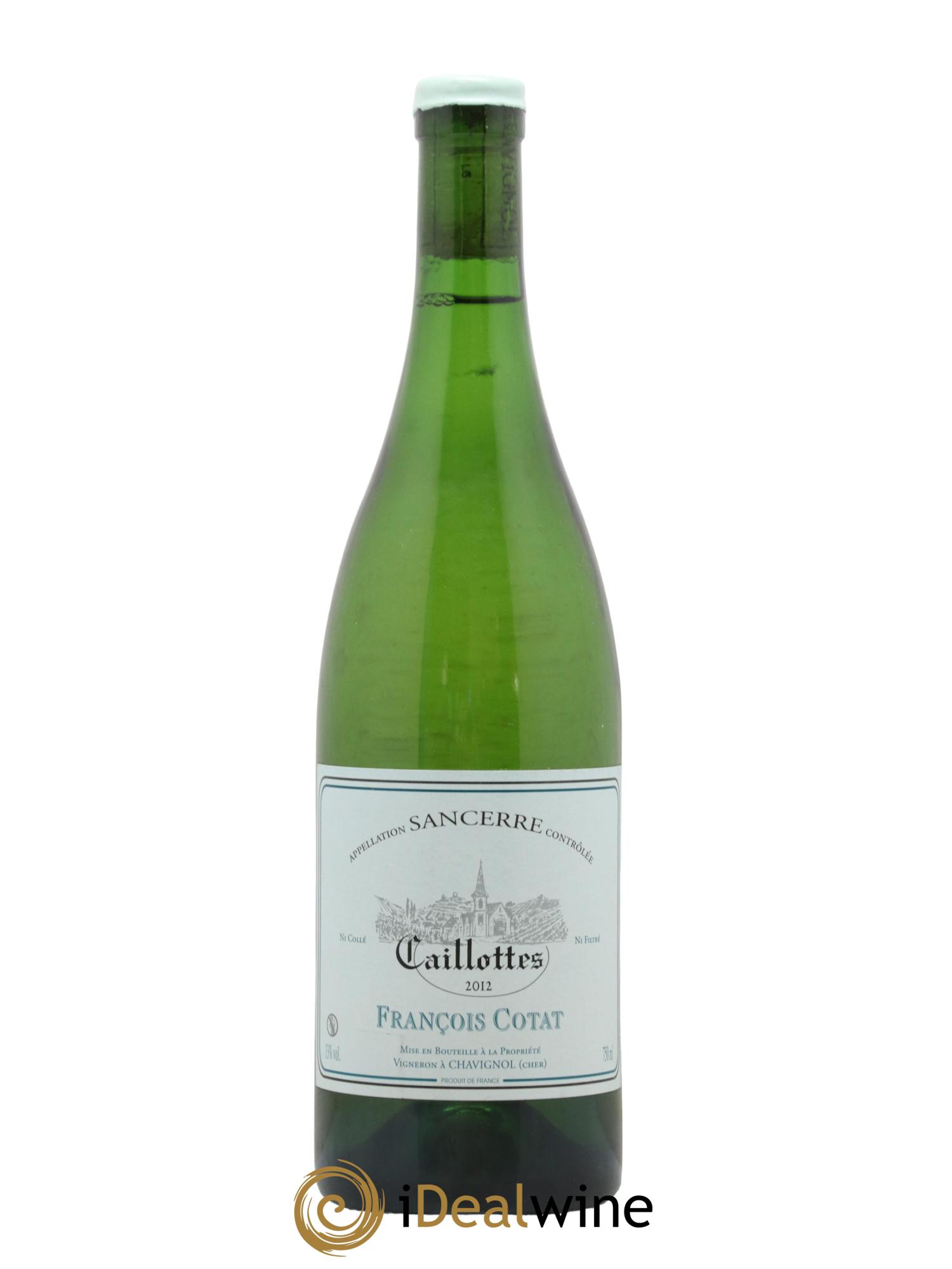 Sancerre Les Caillottes François Cotat 2012 - Lot of 1 bottle - 0