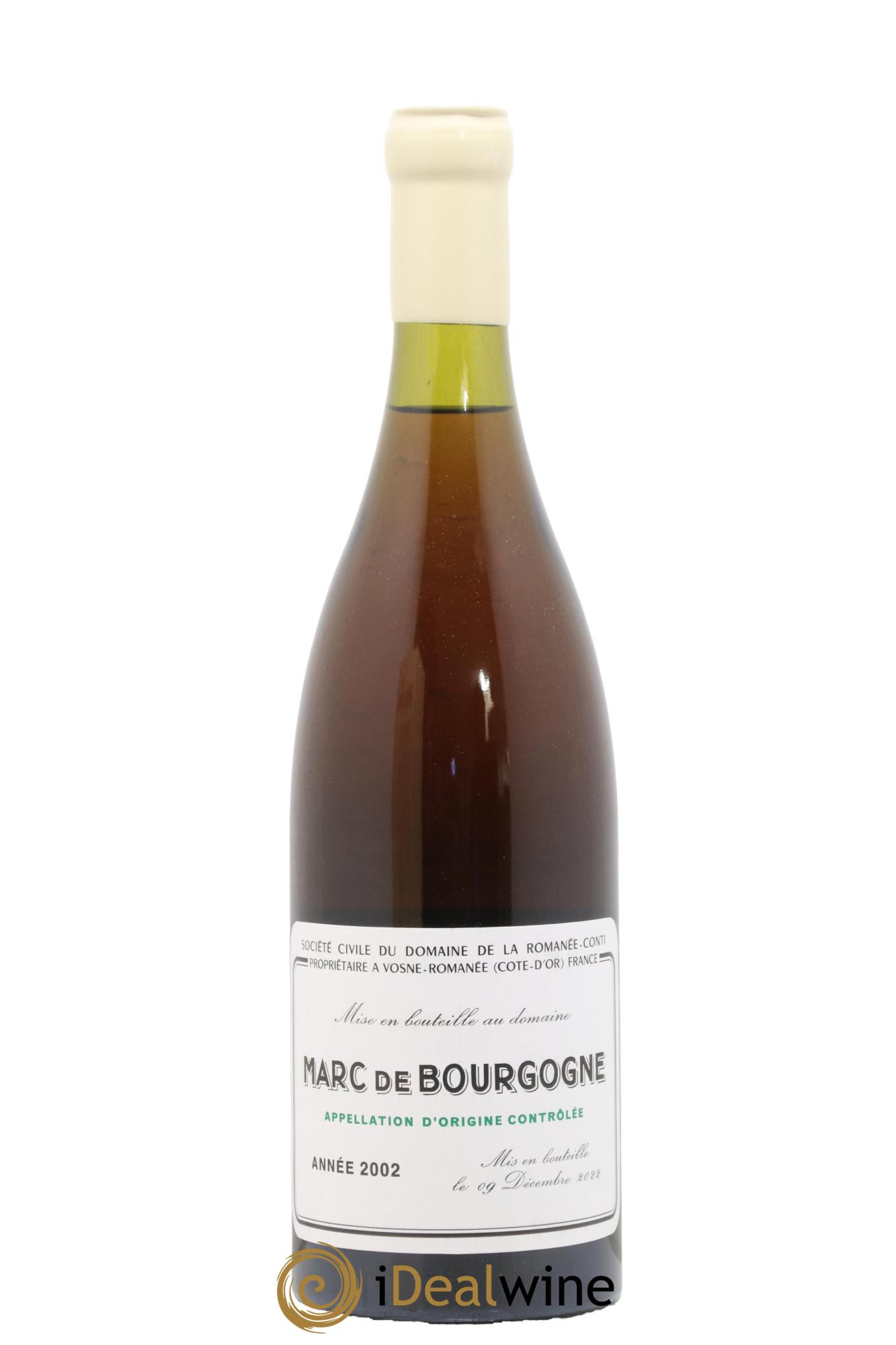 Marc de Bourgogne Domaine de la Romanée-Conti 2002 - Lot de 1 bouteille - 1