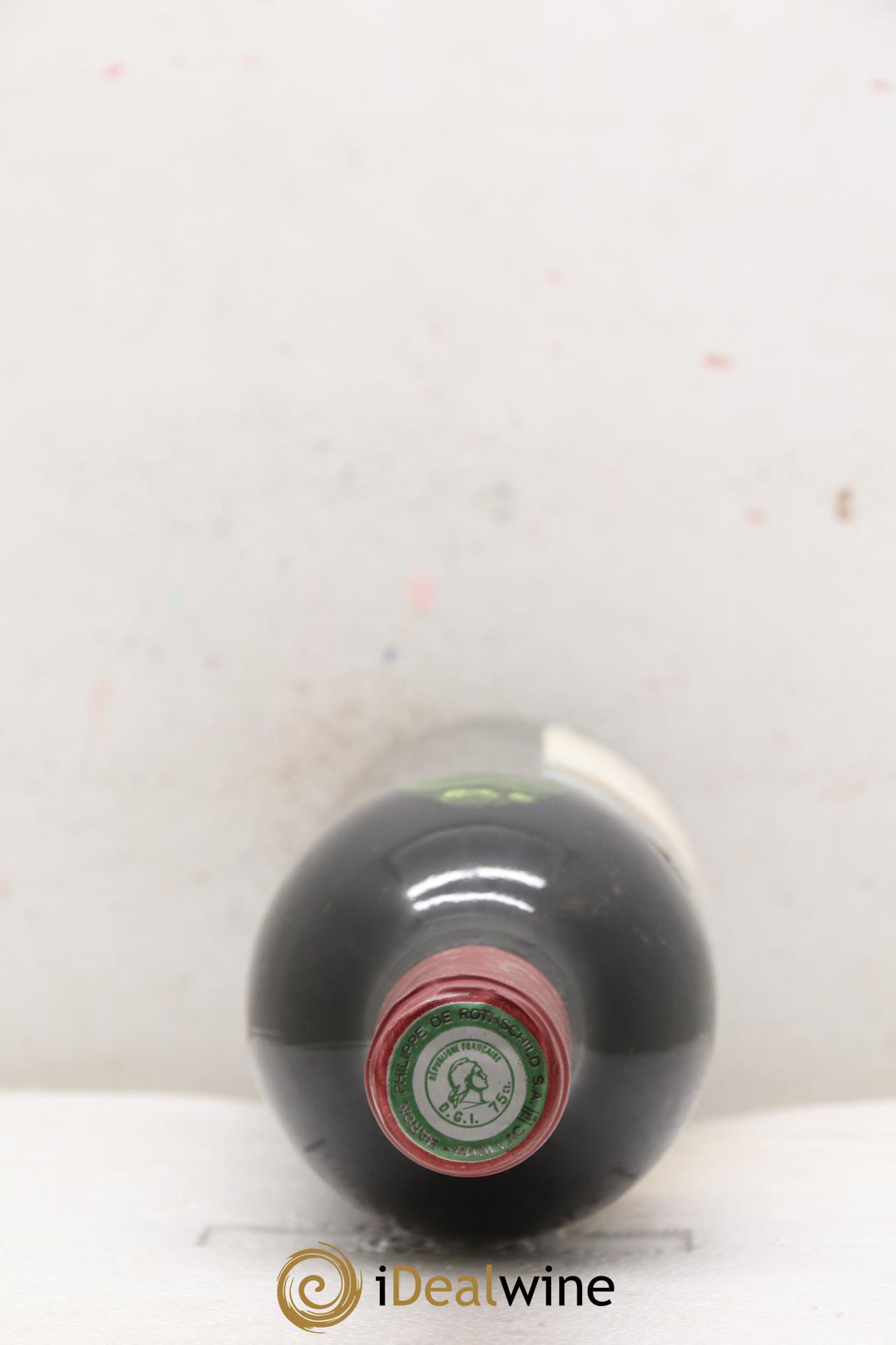 Château Mouton Rothschild 1er Grand Cru Classé 1981 - Lot of 1 bottle - 1