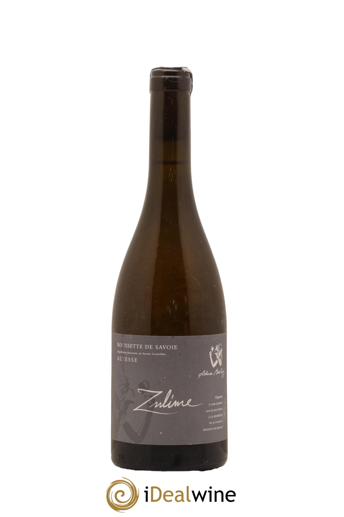 Roussette de Savoie Zulime Adrien Berlioz 2017 - Posten von 1 Flasche - 0