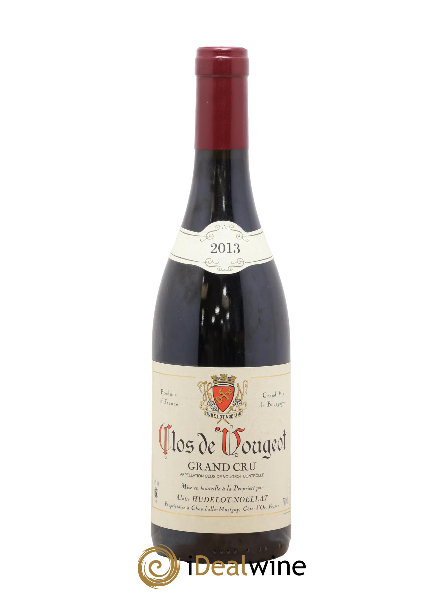 Clos de Vougeot Grand Cru Hudelot-Noëllat 2013 - Lot de 1 bouteille - 0