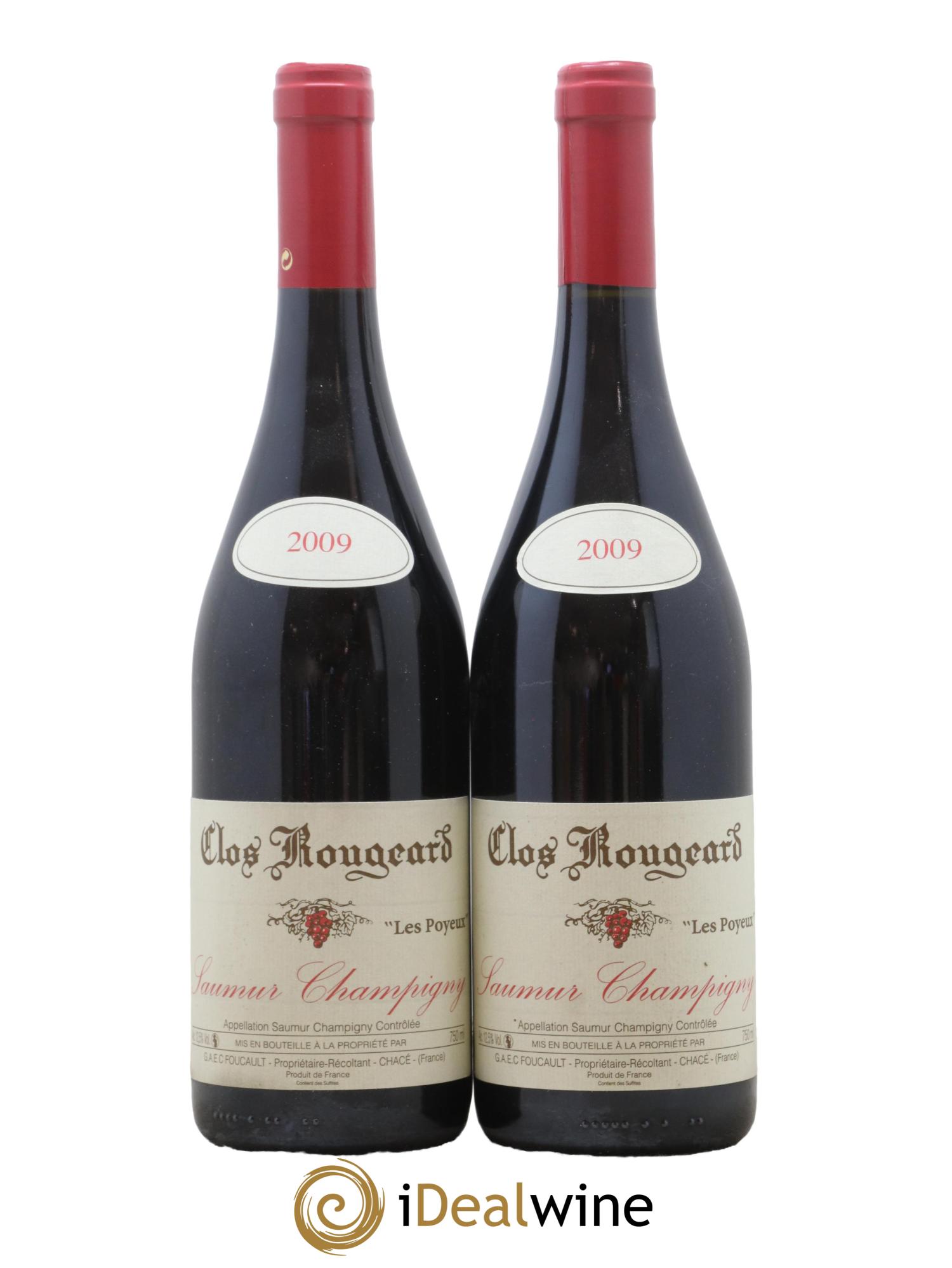 Saumur-Champigny Les Poyeux Clos Rougeard 2009 - Lot de 2 bouteilles - 0