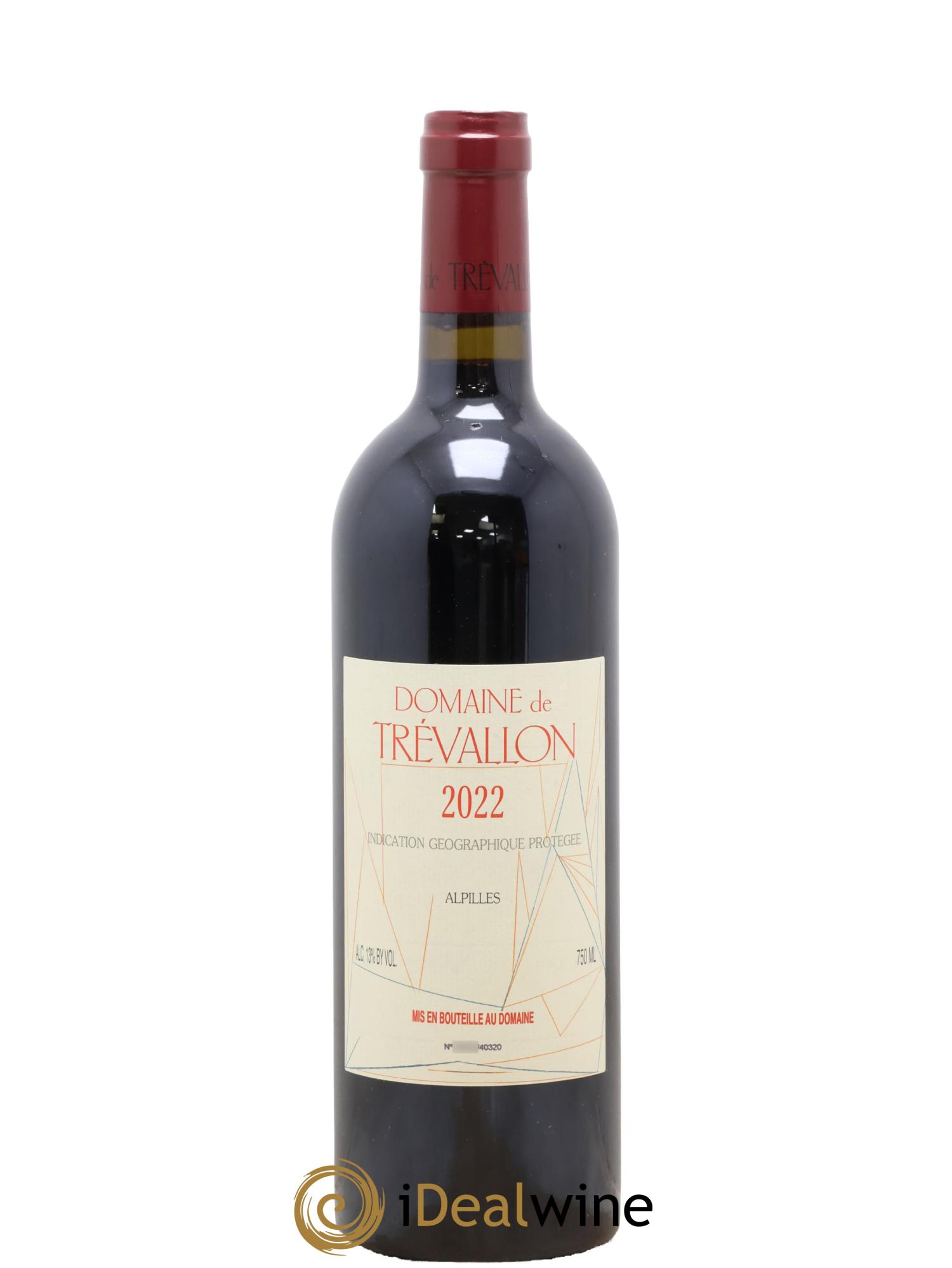 Alpilles Trévallon (Domaine de) Eloi Dürrbach 2022 - Lot de 1 bouteille - 0