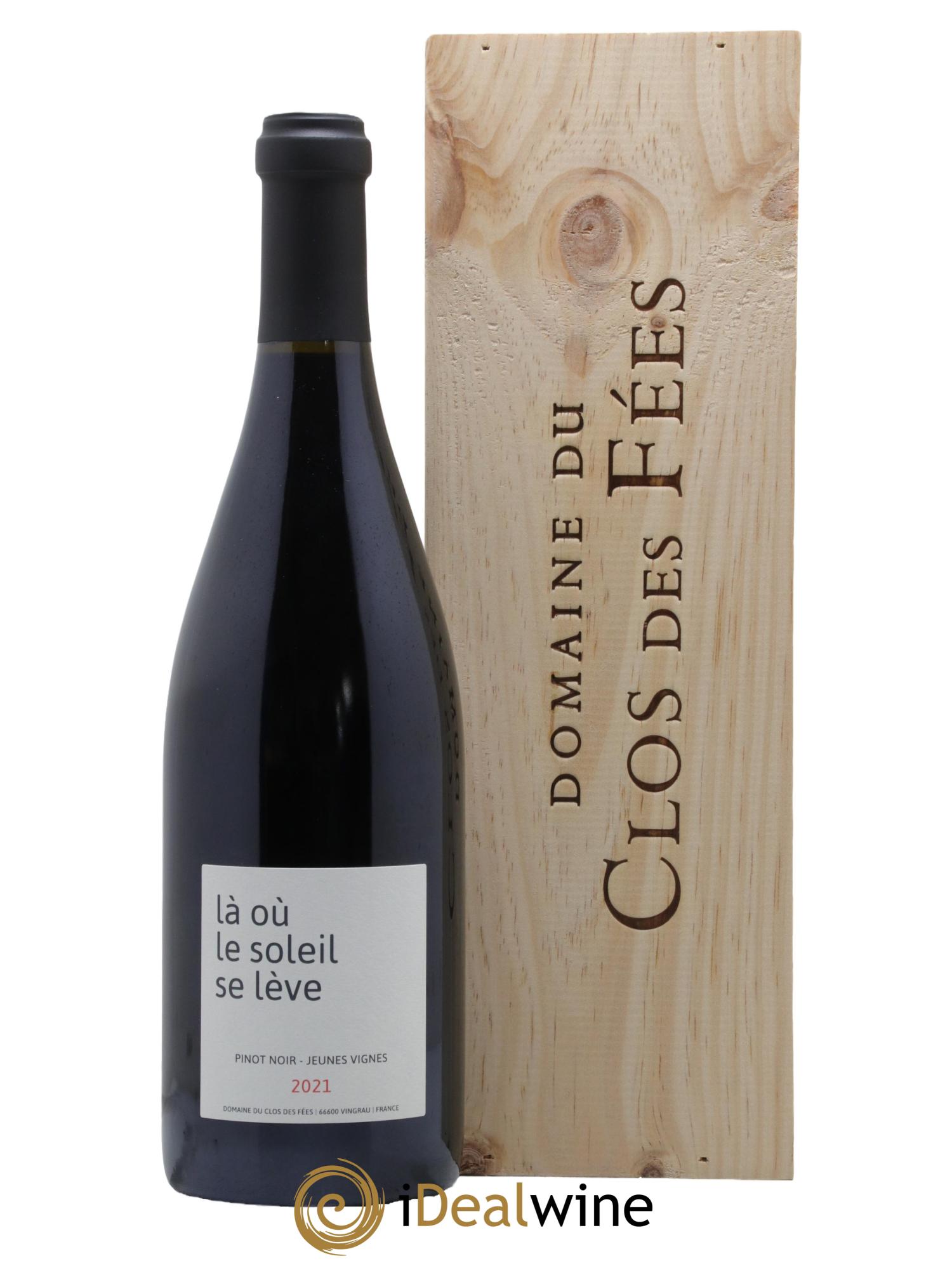 Côtes Catalanes (VDP des Côtes Catalanes) Là où Le Soleil se Lève Clos des Fées Hervé Bizeul 2021 - Lot de 1 bouteille - 0