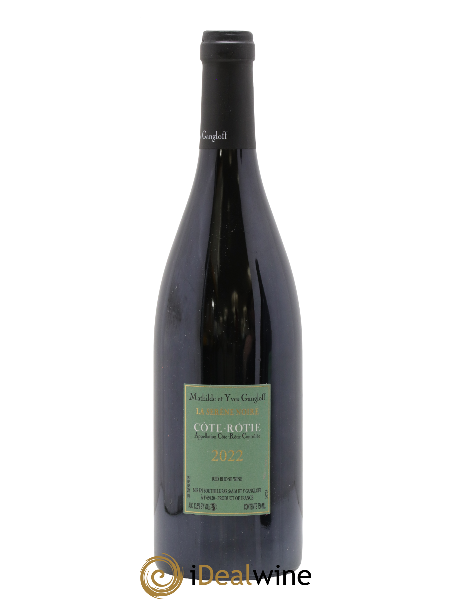 Côte-Rôtie La Sereine Noire Gangloff (Domaine) 2022 - Lot of 1 bottle - 1