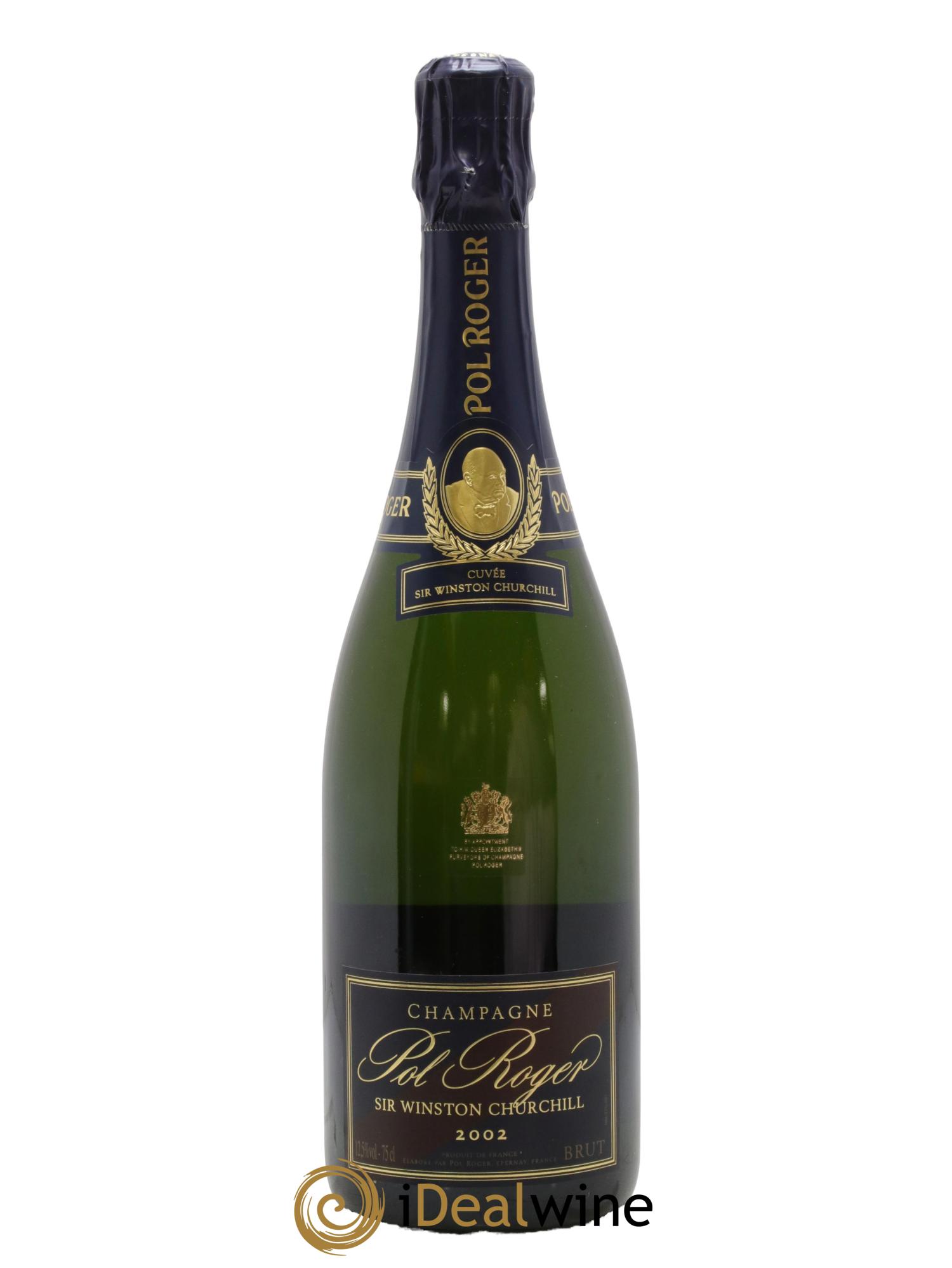 Cuvée Winston Churchill Pol Roger 2002 - Lot de 1 bouteille - 1