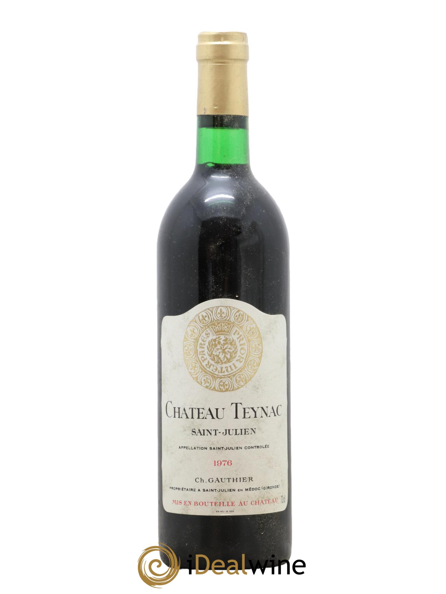 Château Teynac 1976 - Lot de 1 bouteille - 0