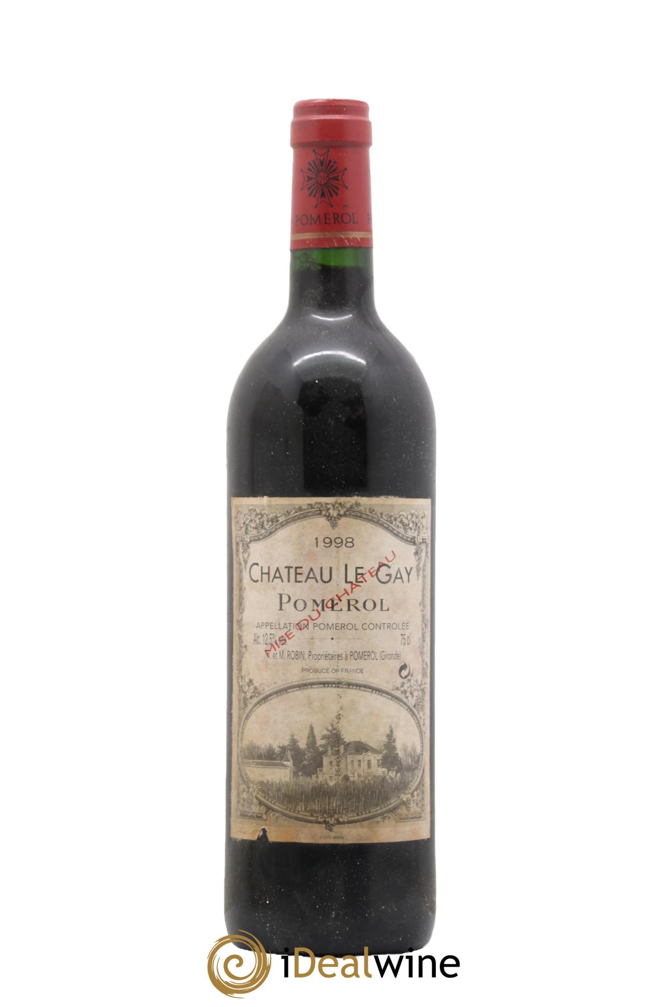 Château Le Gay 1998 - Lot de 1 bouteille - 0