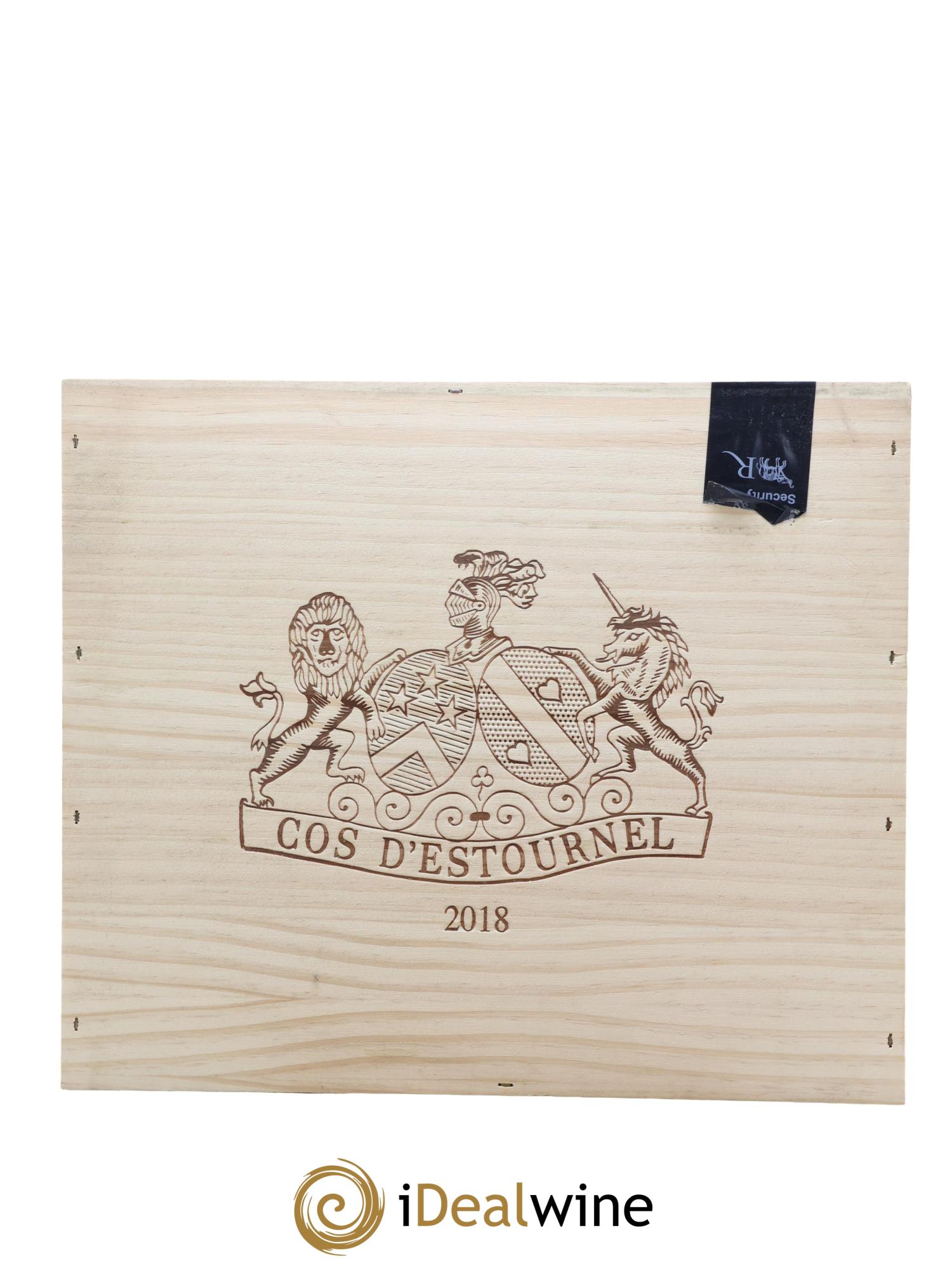 Cos d'Estournel 2ème Grand Cru Classé 2018 - Lot of 3 bottles - 2