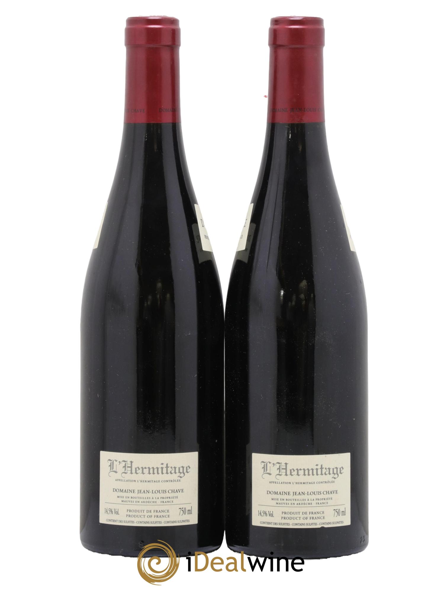 Hermitage Jean-Louis Chave 2011 - Lot of 2 bottles - 1