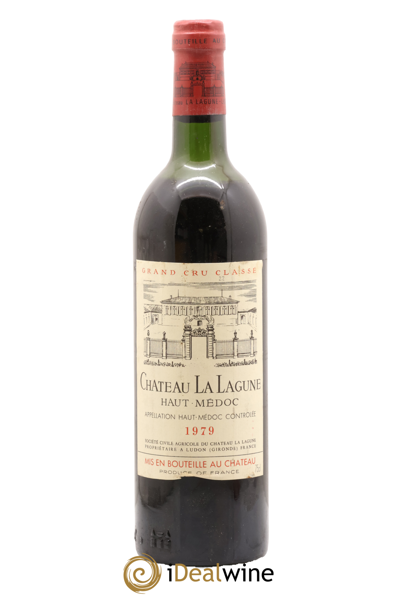 Château la Lagune 3ème Grand Cru Classé 1979 - Posten von 1 Flasche - 0