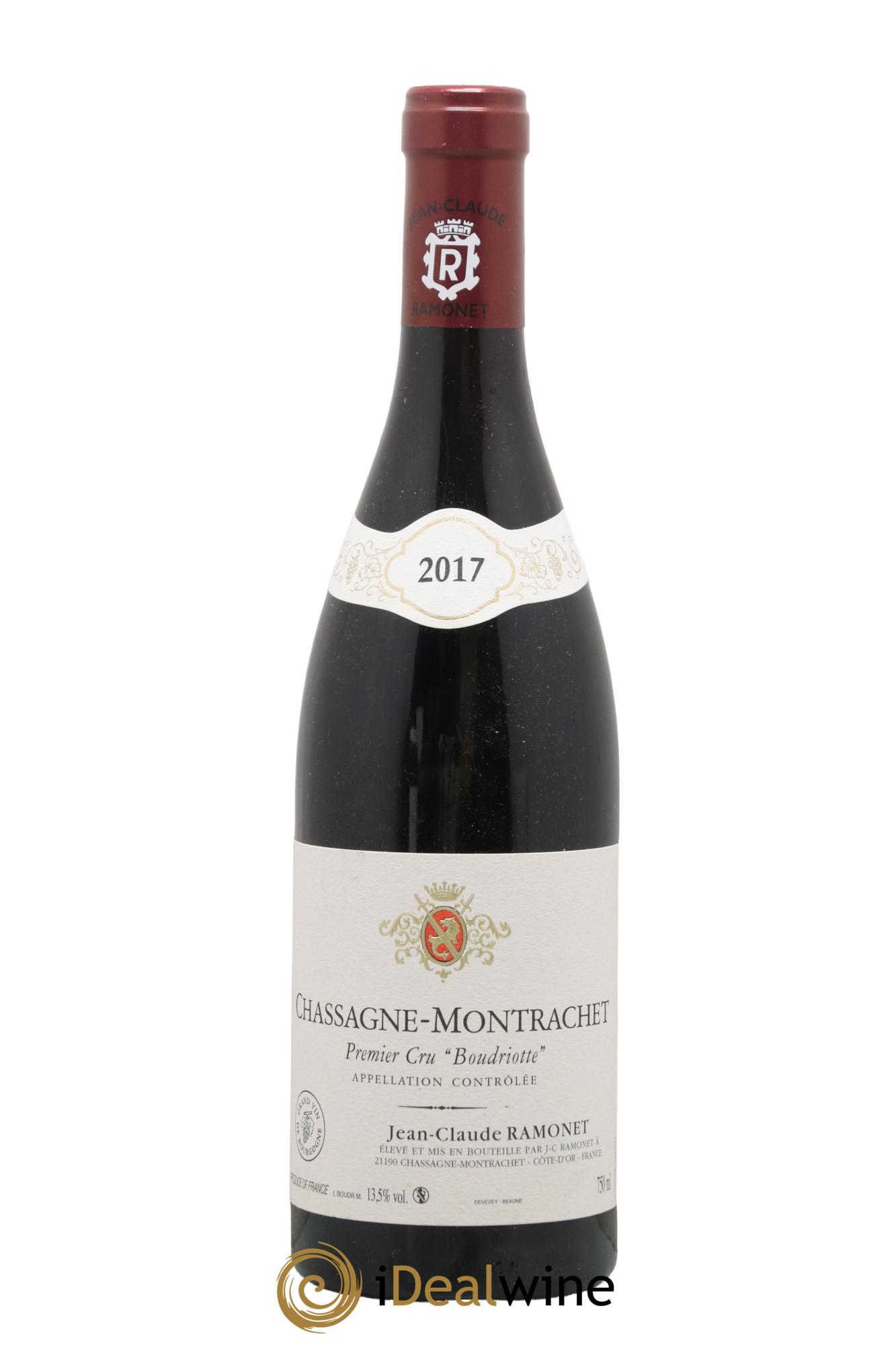 Chassagne-Montrachet 1er Cru Boudriotte Ramonet (Domaine) 2017 - Lot de 1 bouteille - 0