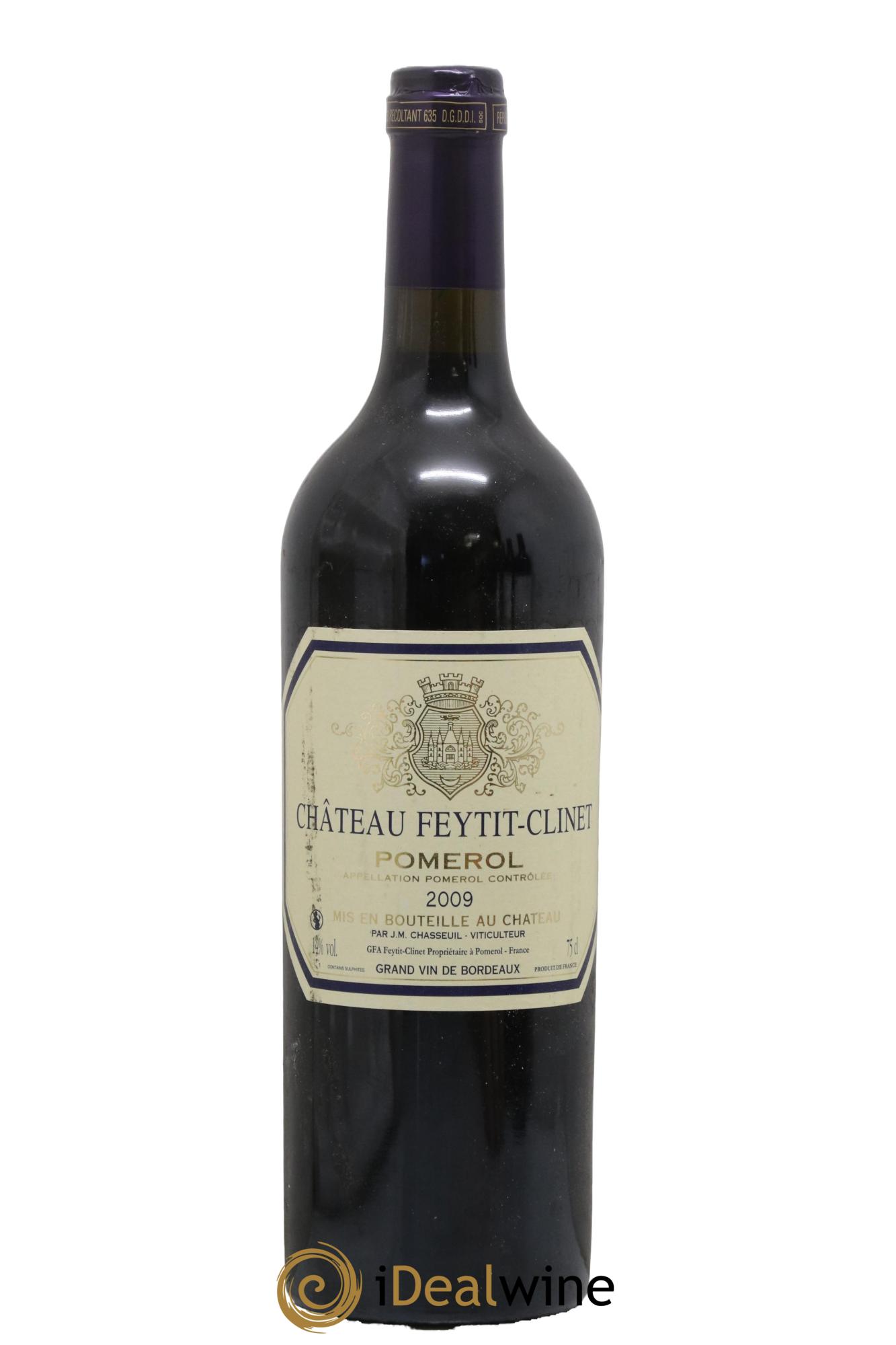 Château Feytit-Clinet 2009 - Lot de 1 bouteille - 0