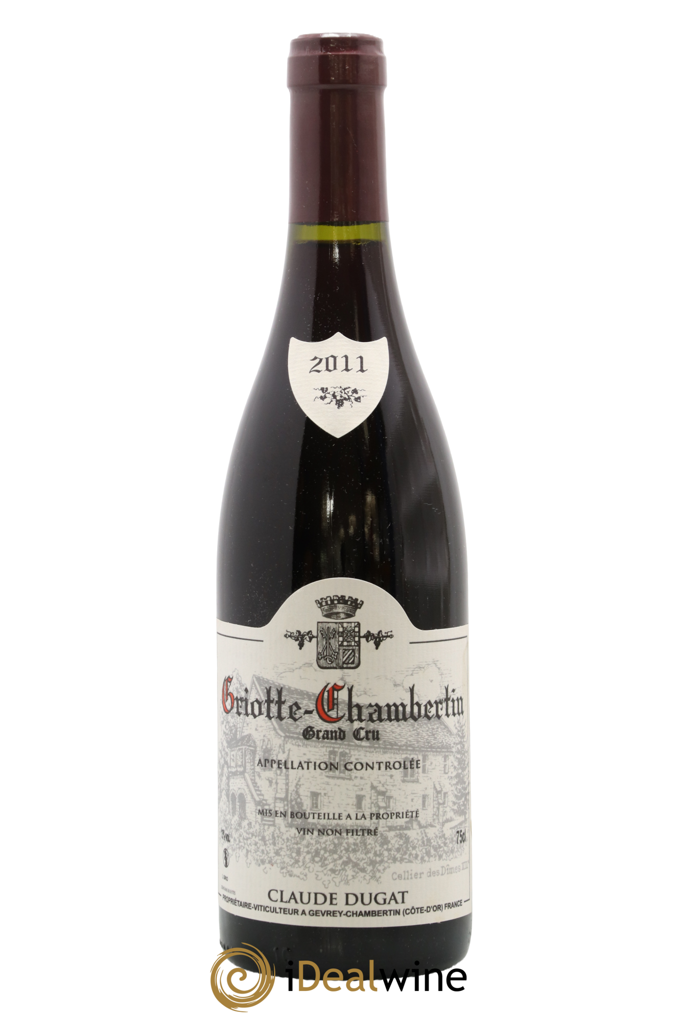 Griotte-Chambertin Grand Cru Claude Dugat 2011 - Posten von 1 Flasche - 0