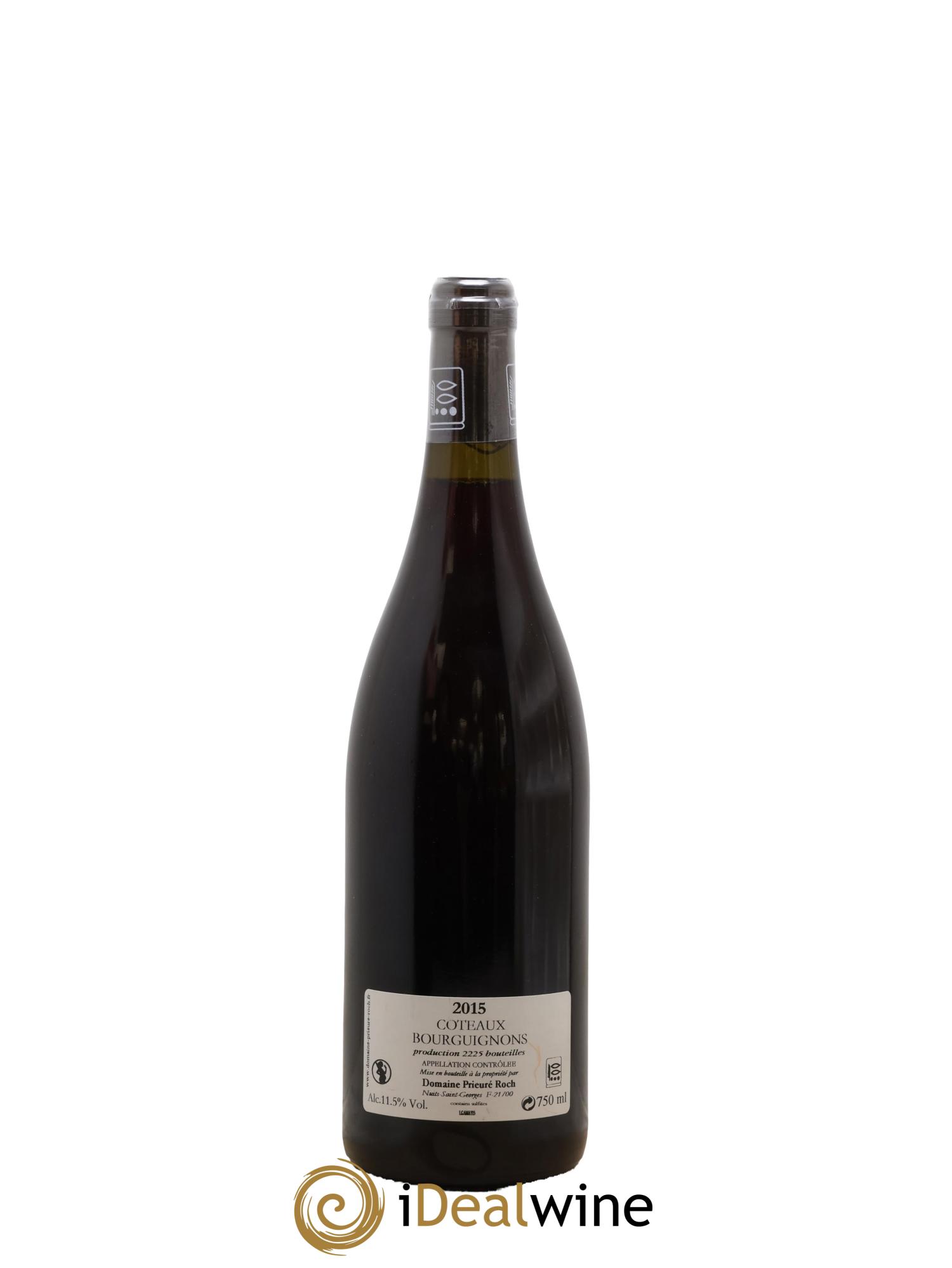 Coteaux Bourguignons Prieuré Roch 2015 - Lot de 1 bouteille - 1