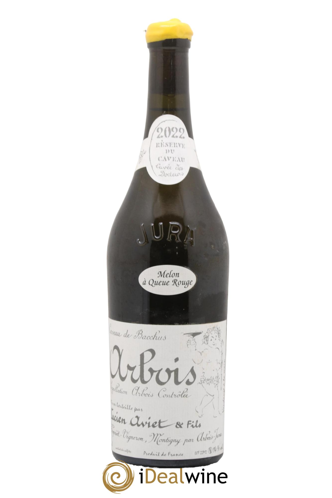 Arbois Melon à Queue Rouge Cuvée des Docteurs Lucien Aviet (Domaine) 2022 - Posten von 1 Flasche - 0