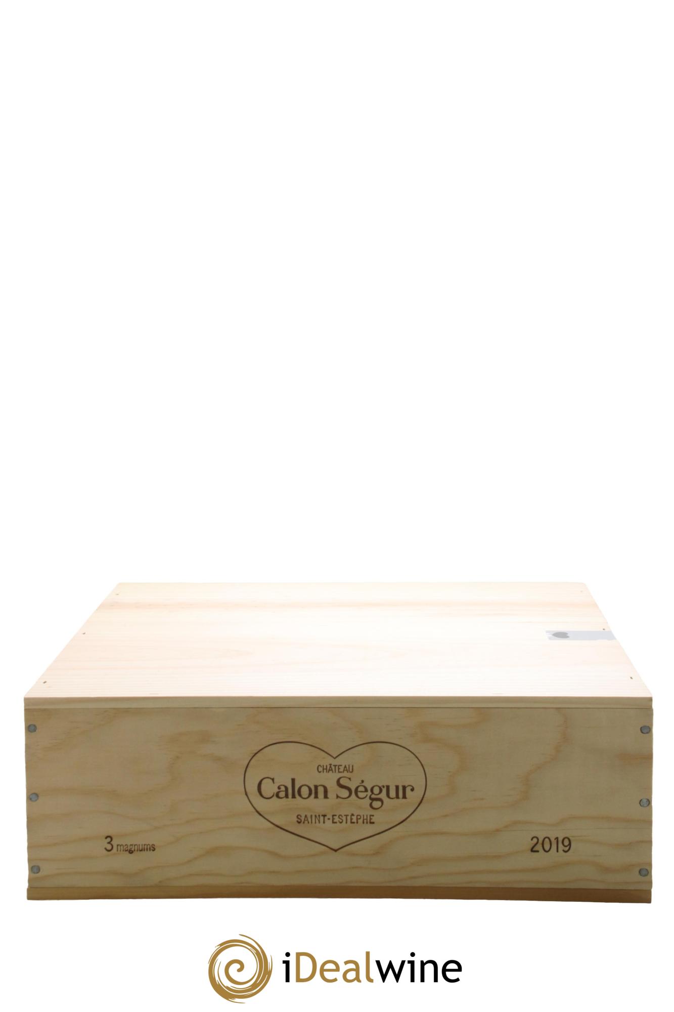 Château Calon Ségur 3ème Grand Cru Classé 2019 - Lot of 3 magnums - 1