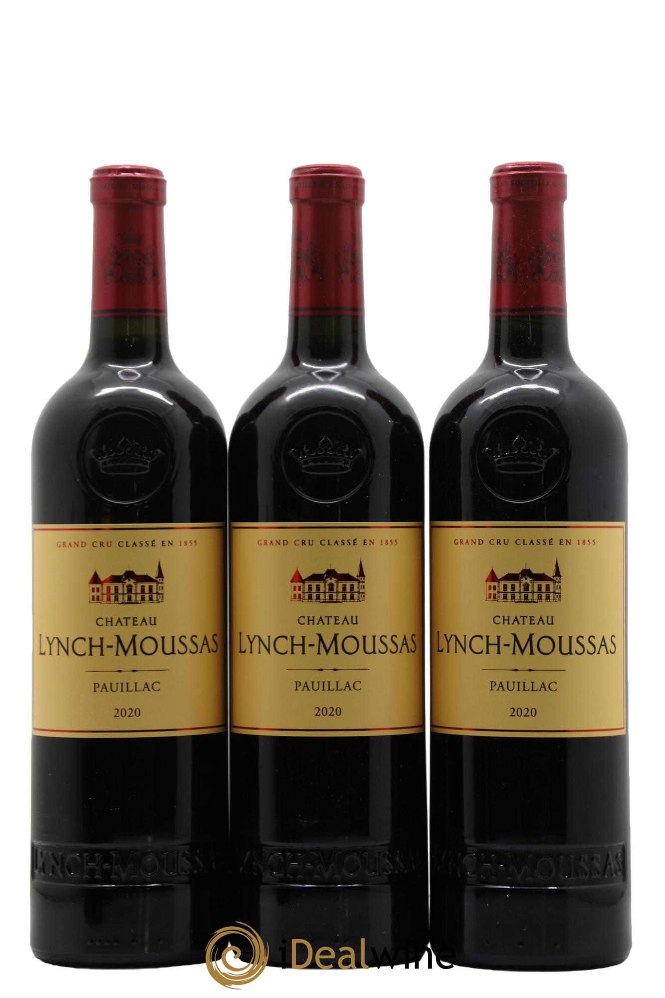 Château Lynch Moussas 5ème Grand Cru Classé 2020 - Lot of 6 bottles - 1