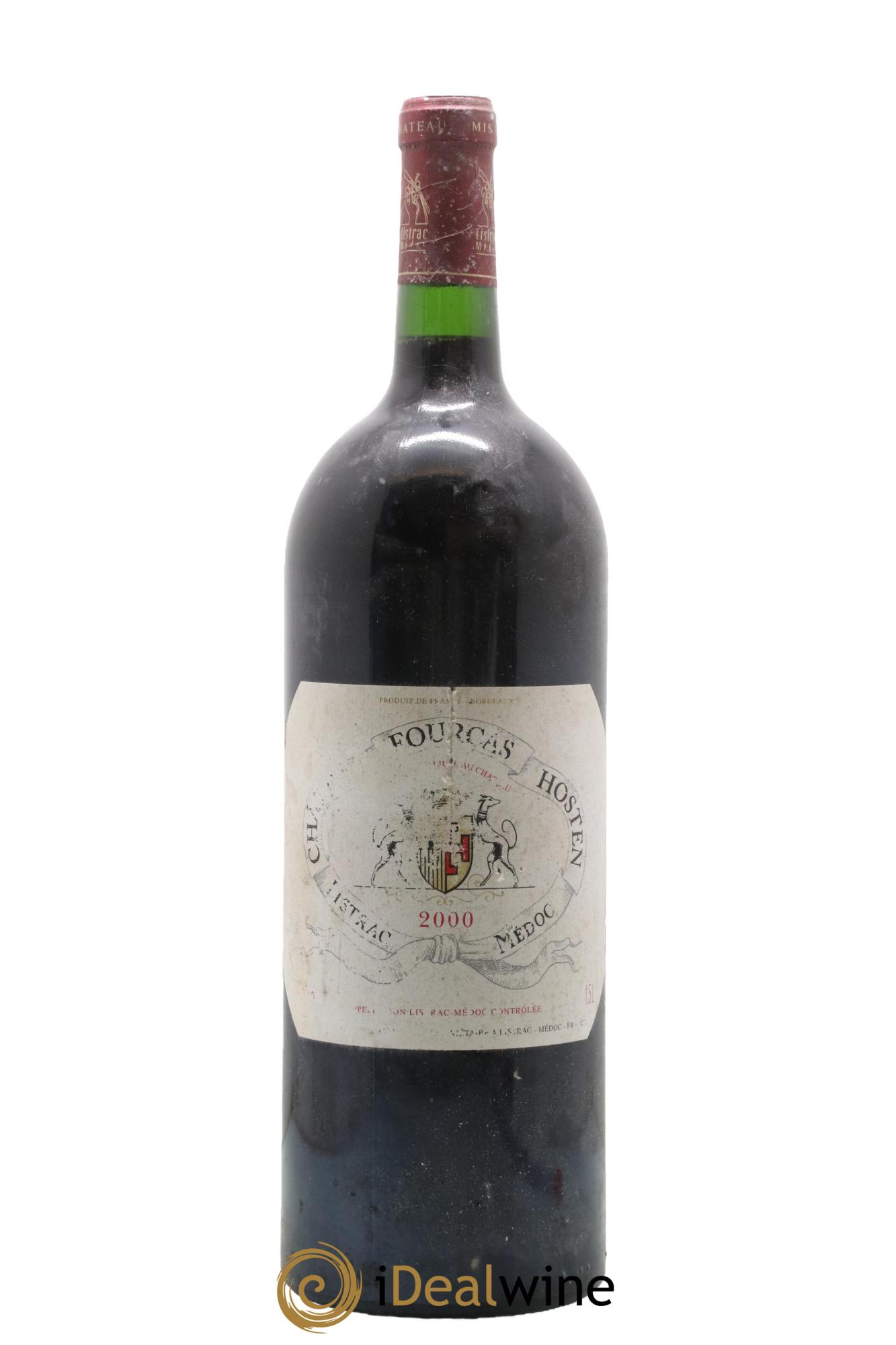 Château Fourcas Hosten Cru Bourgeois 2000 - Lot de 1 magnum - 0