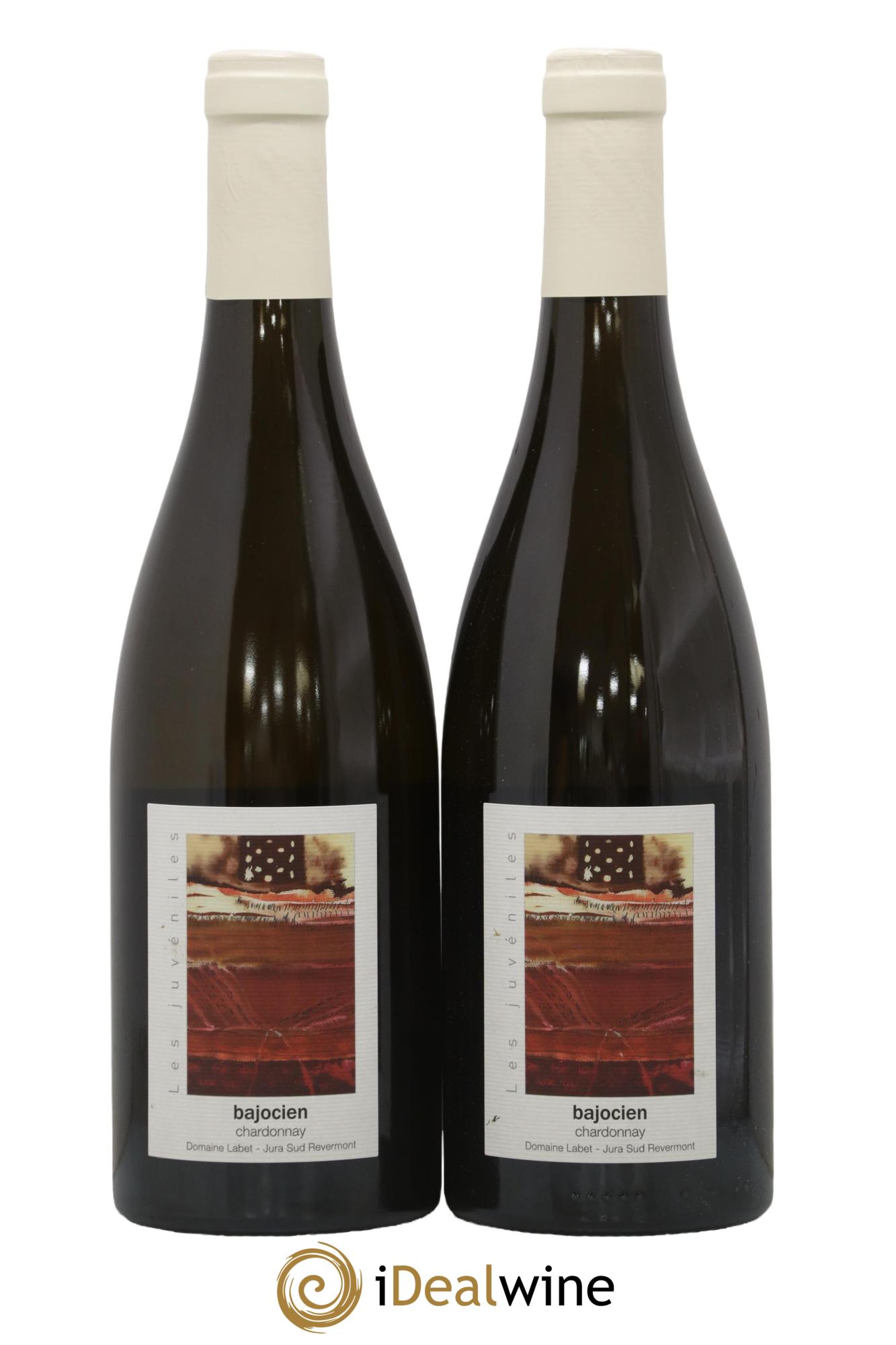 Côtes du Jura Chardonnay Bajocien Romain - Julien - Charline Labet 2022 - Lot de 2 bouteilles - 0