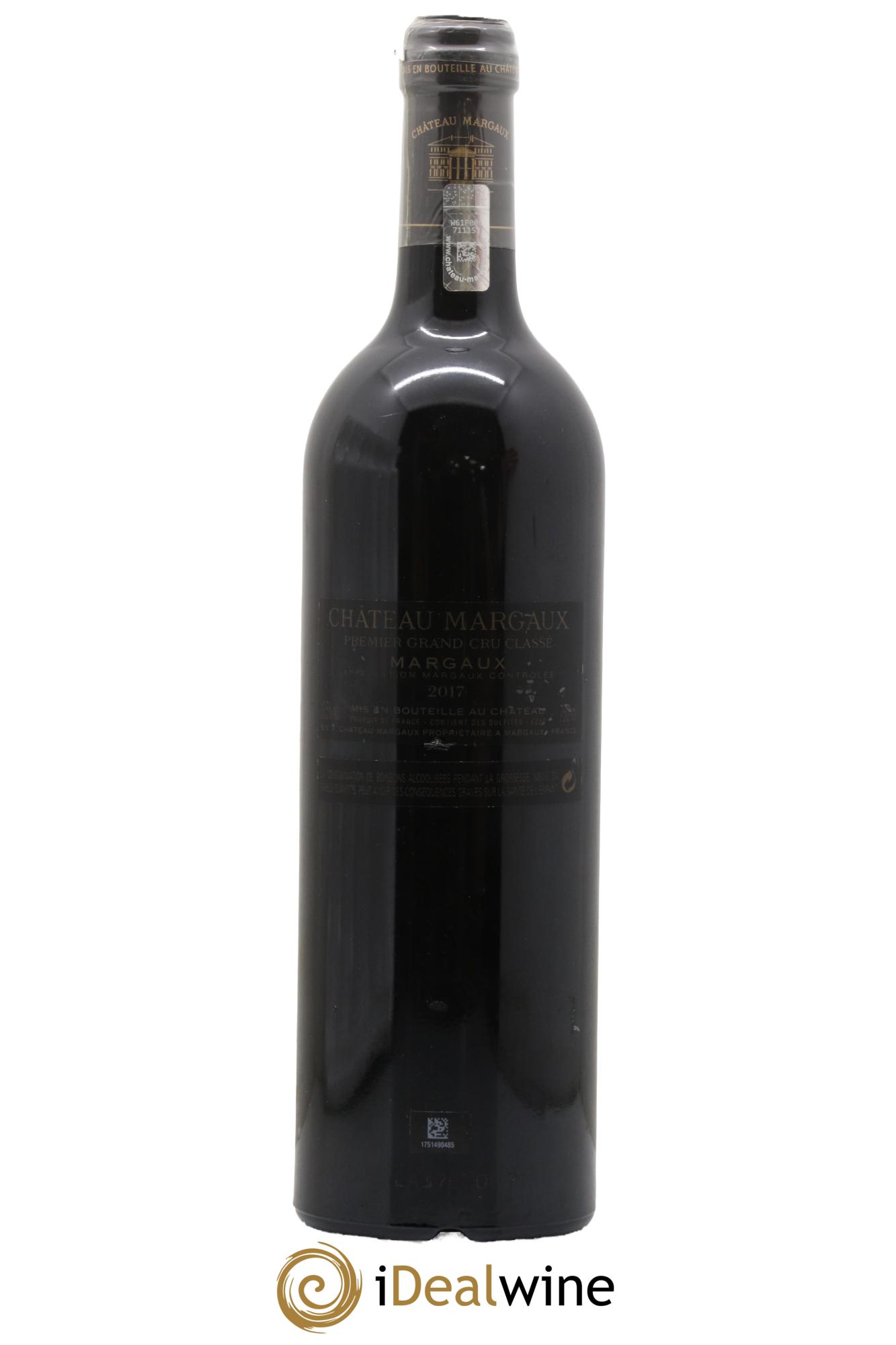 Château Margaux 1er Grand Cru Classé 2017 - Lotto di 1 bottiglia - 1