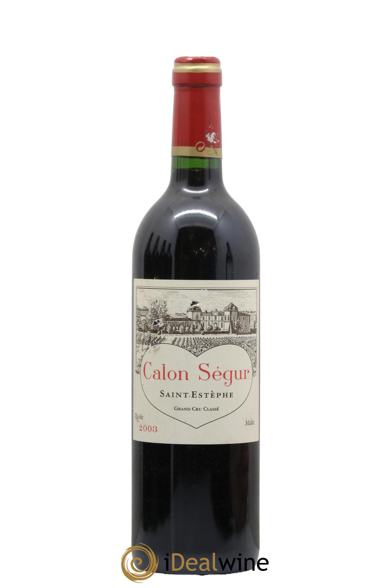 Château Calon Ségur 3ème Grand Cru Classé 2003 - Lotto di 1 bottiglia - 0