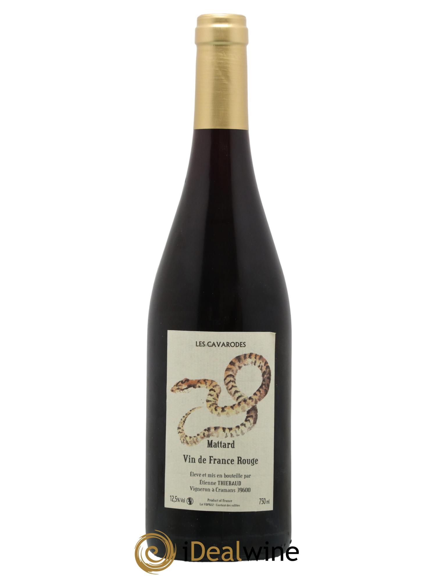Vin de France Mattard Domaine des Cavarodes 2022 - Lot de 1 bouteille - 0
