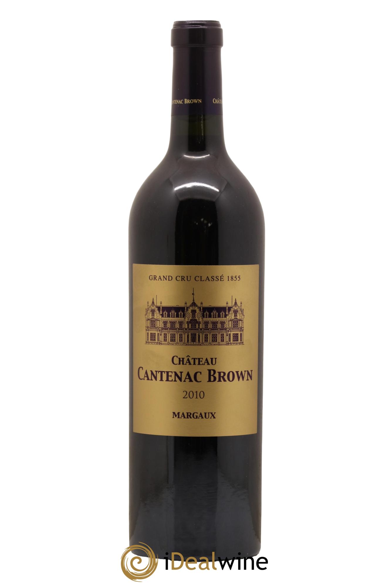 Château Cantenac Brown 3ème Grand Cru Classé 2010 - Lot de 1 bouteille - 0