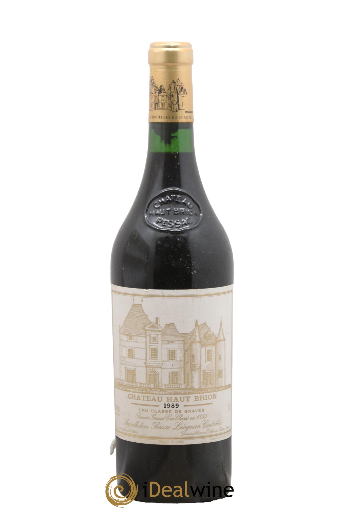 Château Haut Brion 1er Grand Cru Classé 1989 - Posten von 1 Flasche - 0