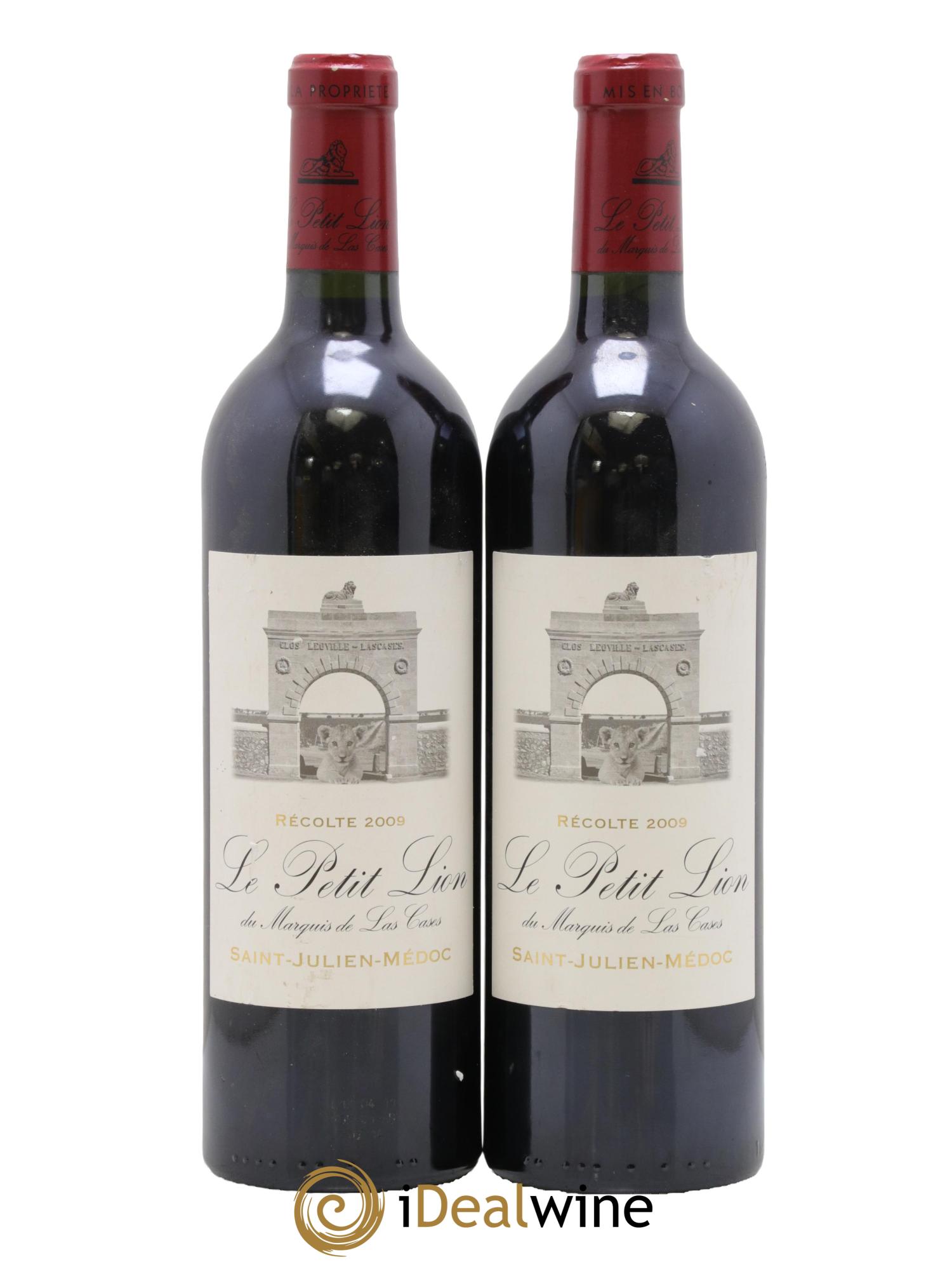 Le Petit Lion du Marquis de Las Cases Second Vin 2009 - Lot de 2 bouteilles - 0