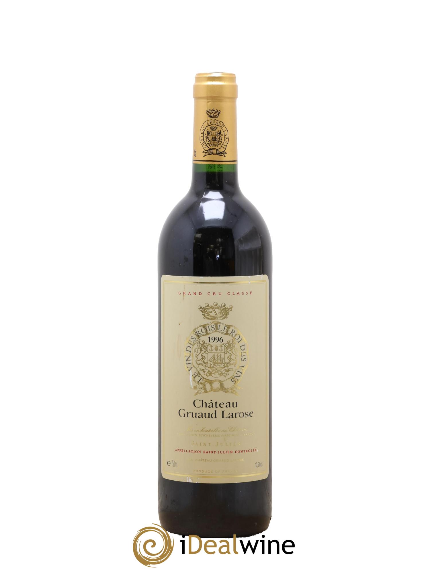 Château Gruaud Larose 2ème Grand Cru Classé 1996 - Lot de 1 bouteille - 0
