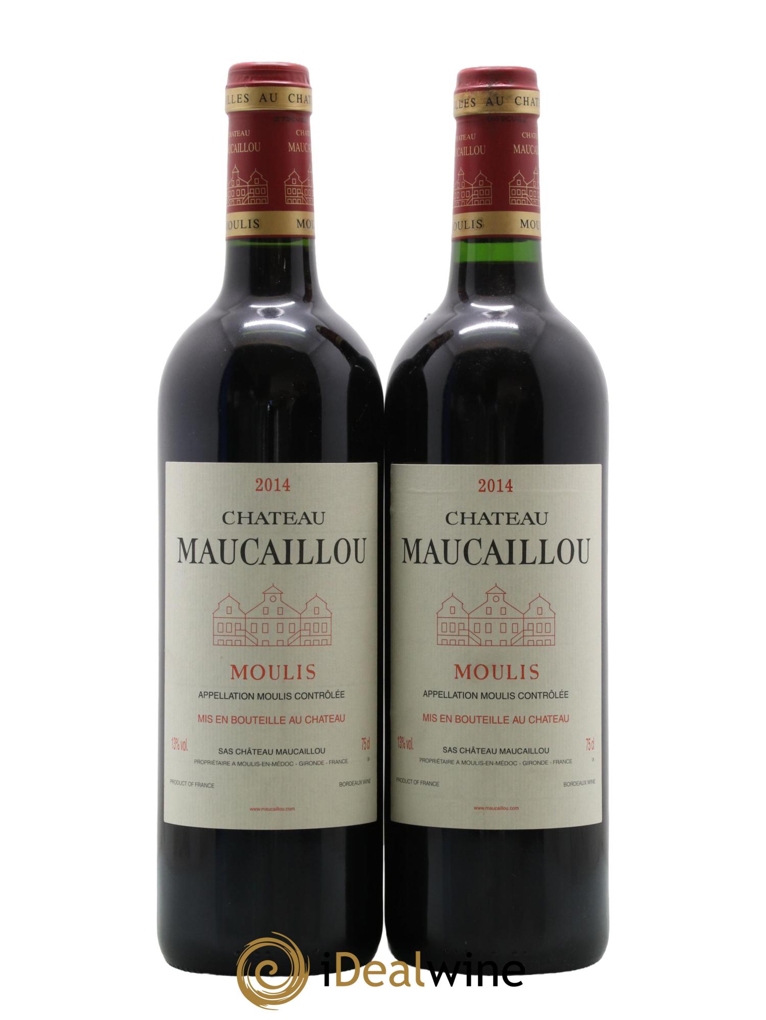 Château Maucaillou 2014 - Lot de 2 bouteilles - 0