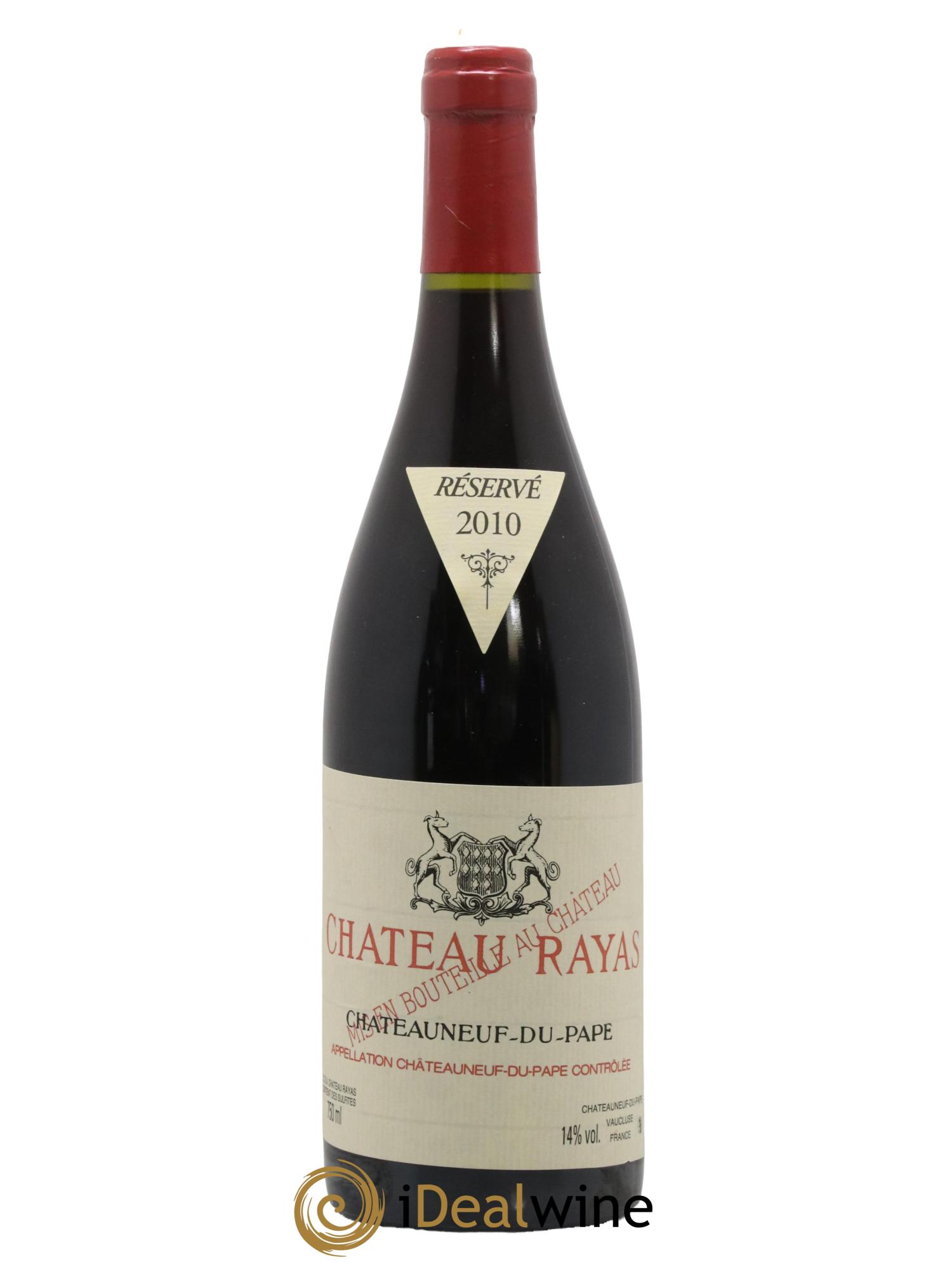 Châteauneuf-du-Pape Château Rayas Emmanuel Reynaud 2010 - Lot de 1 bouteille - 0