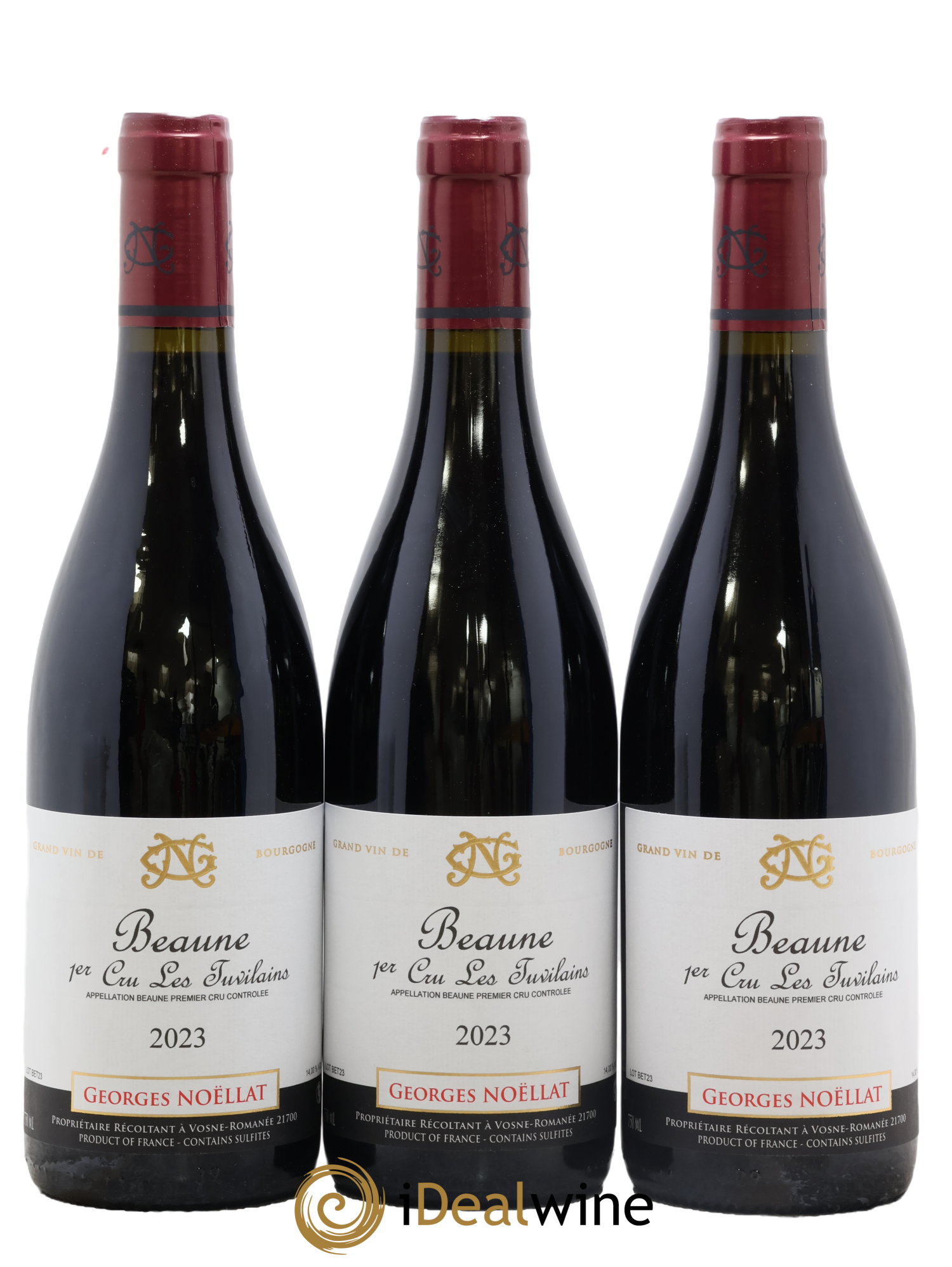 Beaune 1er Cru Les Tuvilains Georges Noëllat (Domaine) 2023 - Lot de 3 bouteilles - 0