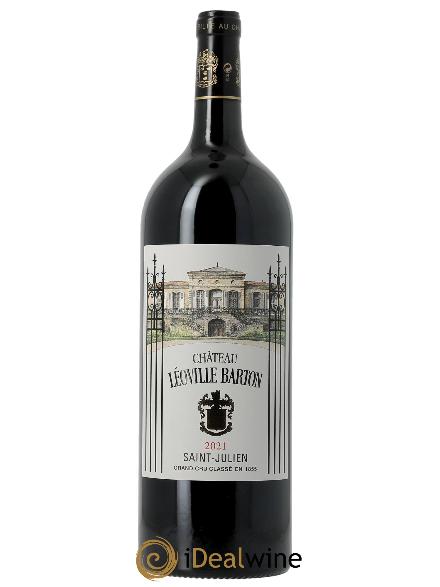 Château Léoville Barton 2ème Grand Cru Classé (OWC if 3 bts) 2021 - Lot of 1 magnum - 0