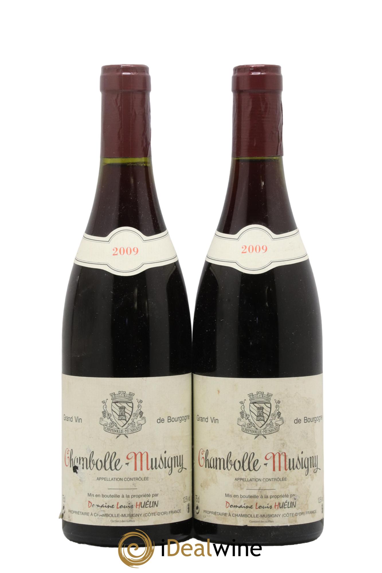 Chambolle-Musigny Louis Huélin 2009 - Lot de 2 bouteilles - 0