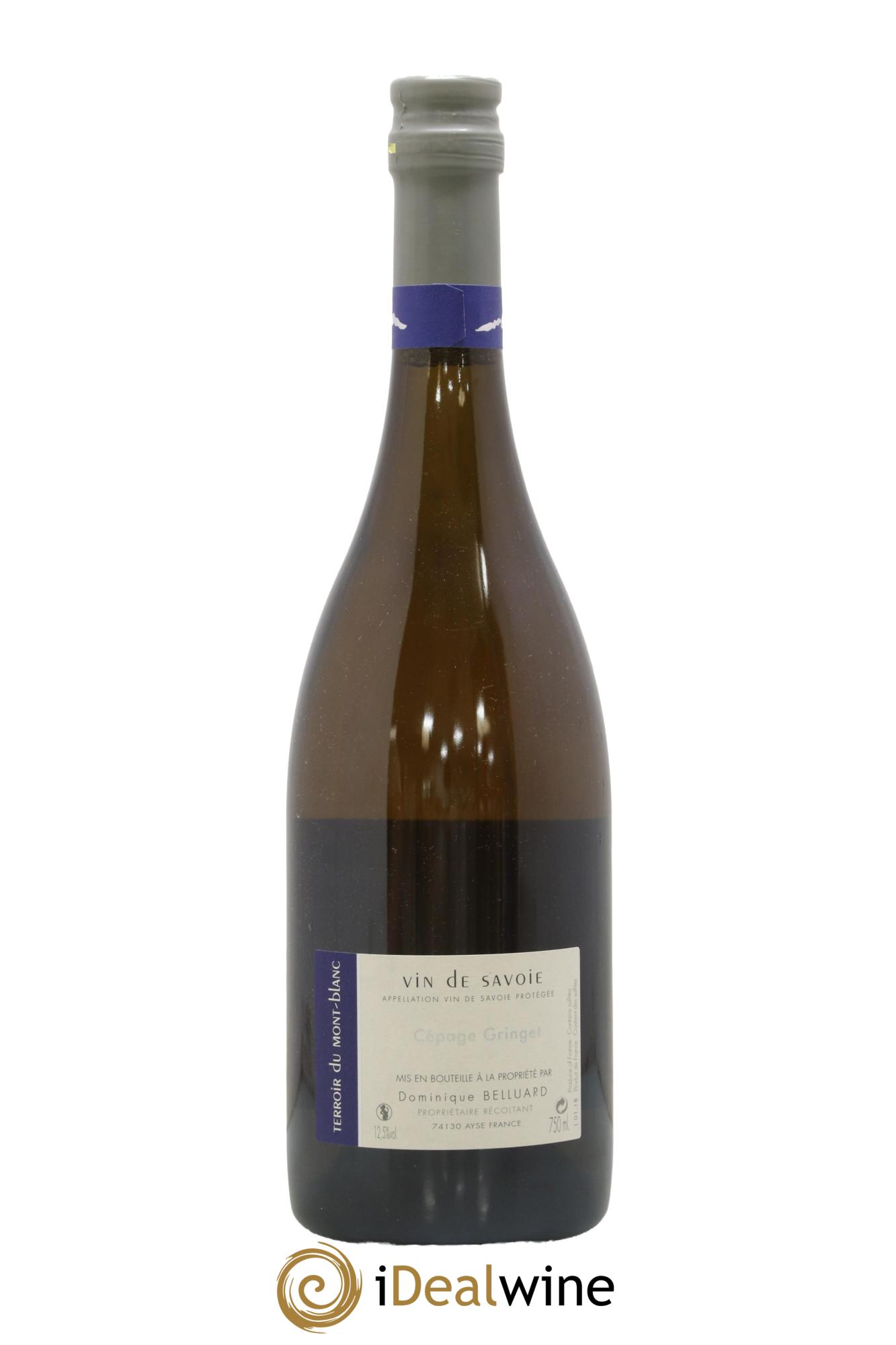 Vin de Savoie Les Alpes Domaine Belluard 2018 - Lot of 1 bottle - 1