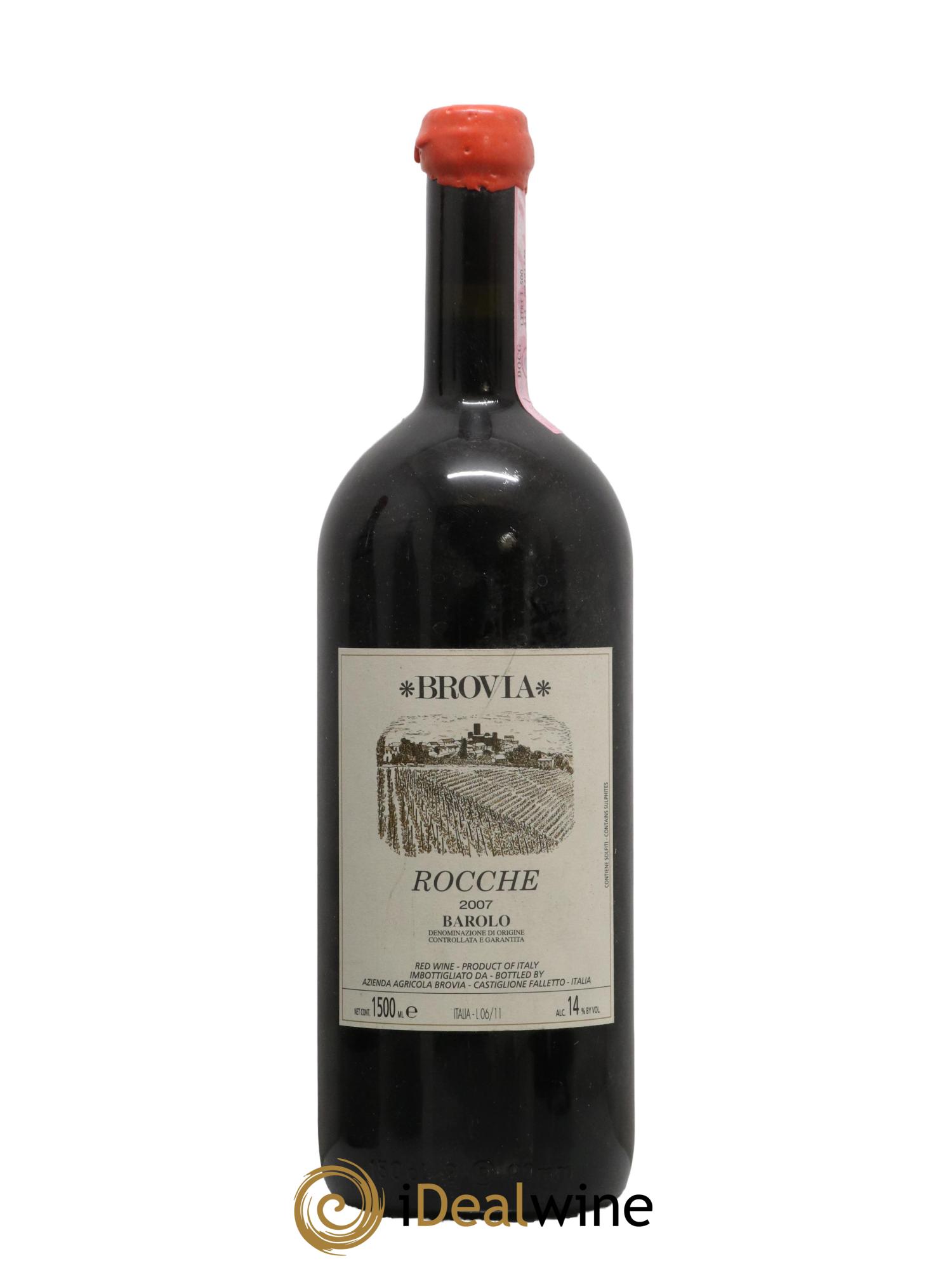 Barolo Barolo Rocche Brovia 2007 - Posten von 1 Magnum - 0