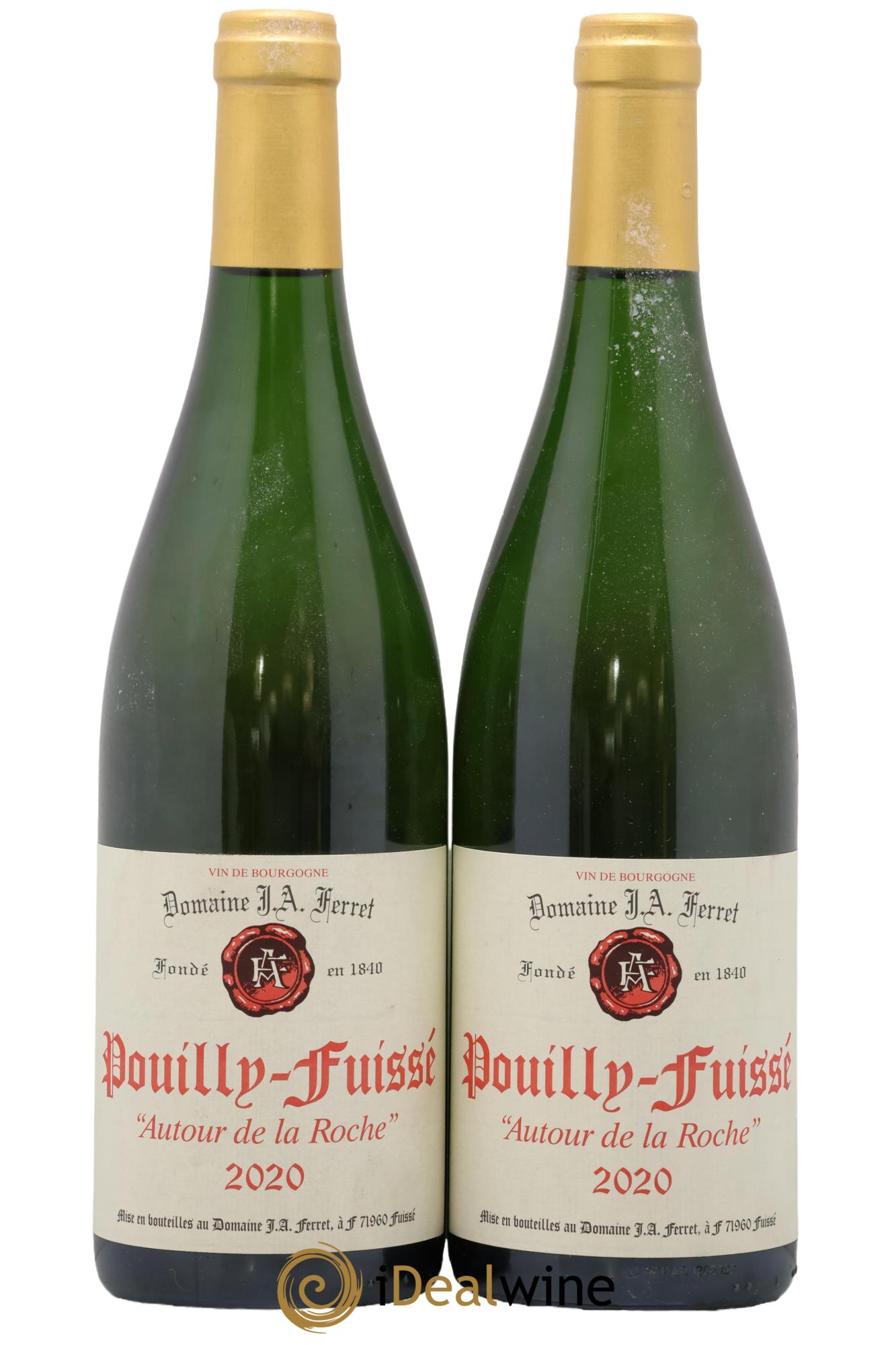 Pouilly-Fuissé Autour de la Roche J.A. Ferret (Domaine) 2020 - Lote de 2 botellas - 0