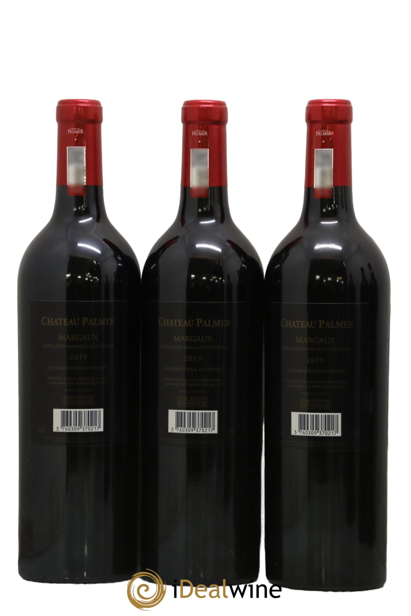 Château Palmer 3ème Grand Cru Classé 2019 - Lot de 6 bouteilles - 2