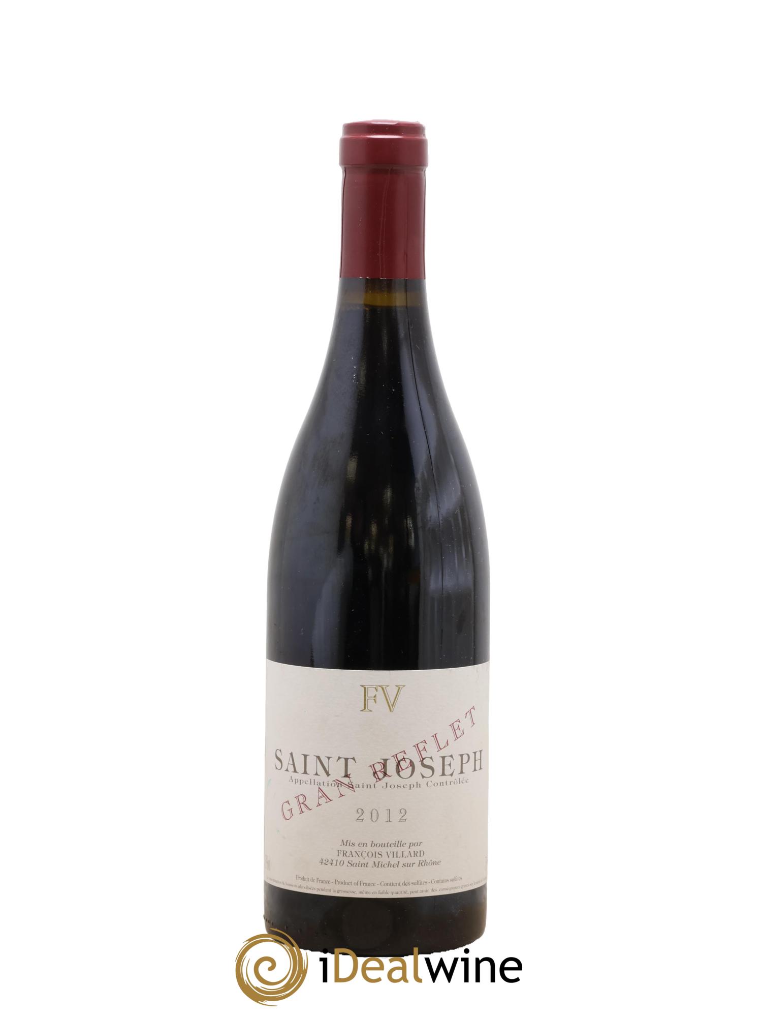 Saint-Joseph Gran Reflet François Villard 2012 - Lot de 1 bouteille - 0