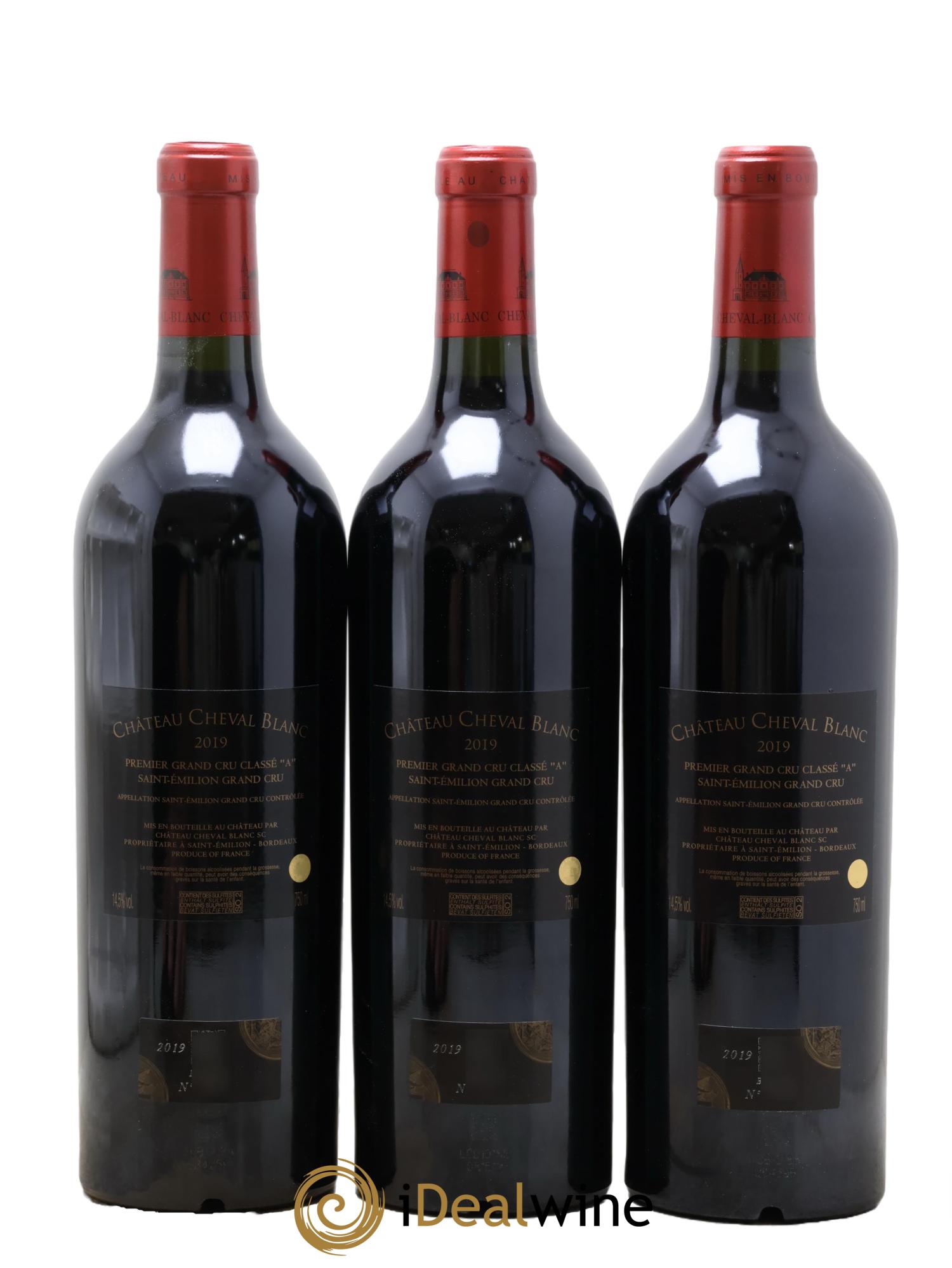 Château Cheval Blanc 1er Grand Cru Classé A 2019 - Lot de 6 bouteilles - 4