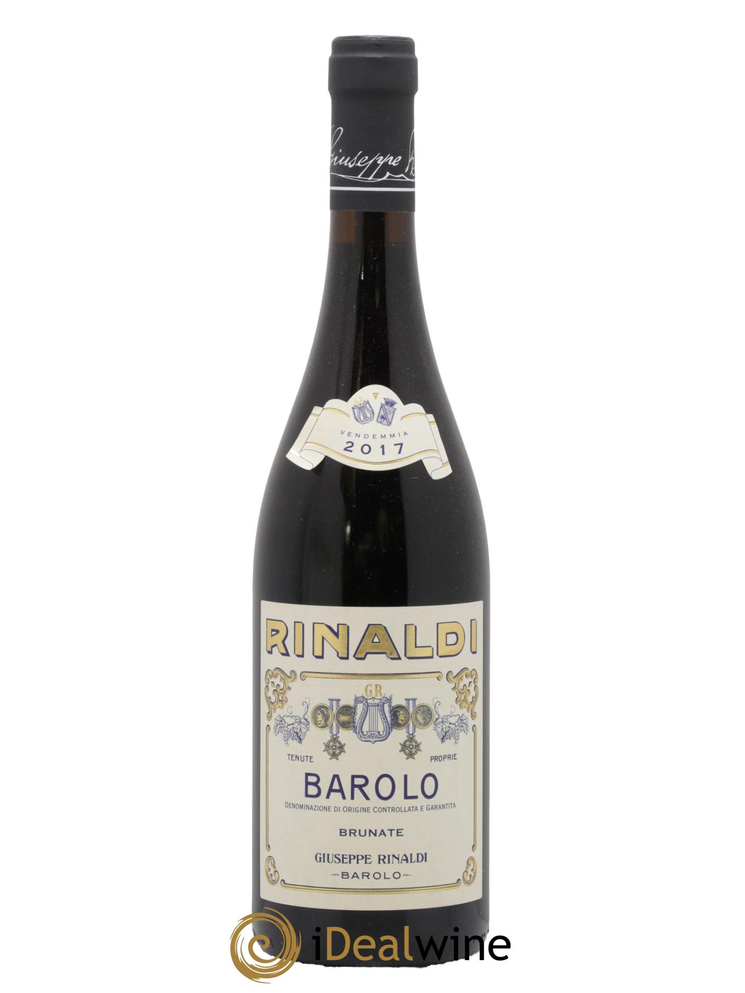 Barolo DOCG Brunate Giuseppe Rinaldi 2017 - Lot de 1 bouteille - 0