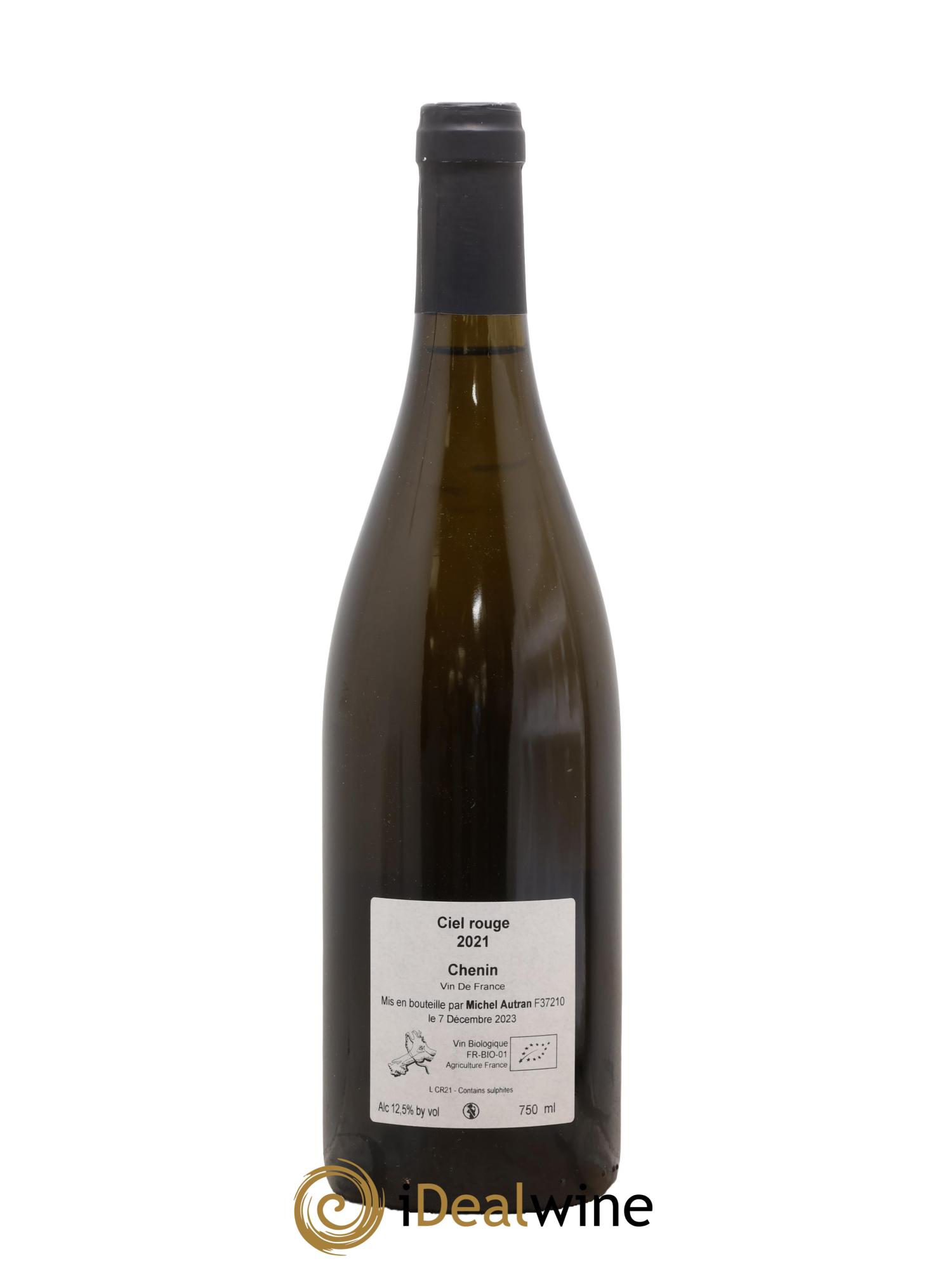 Vin de France Ciel Rouge Michel Autran 2021 - Lot de 1 bouteille - 1