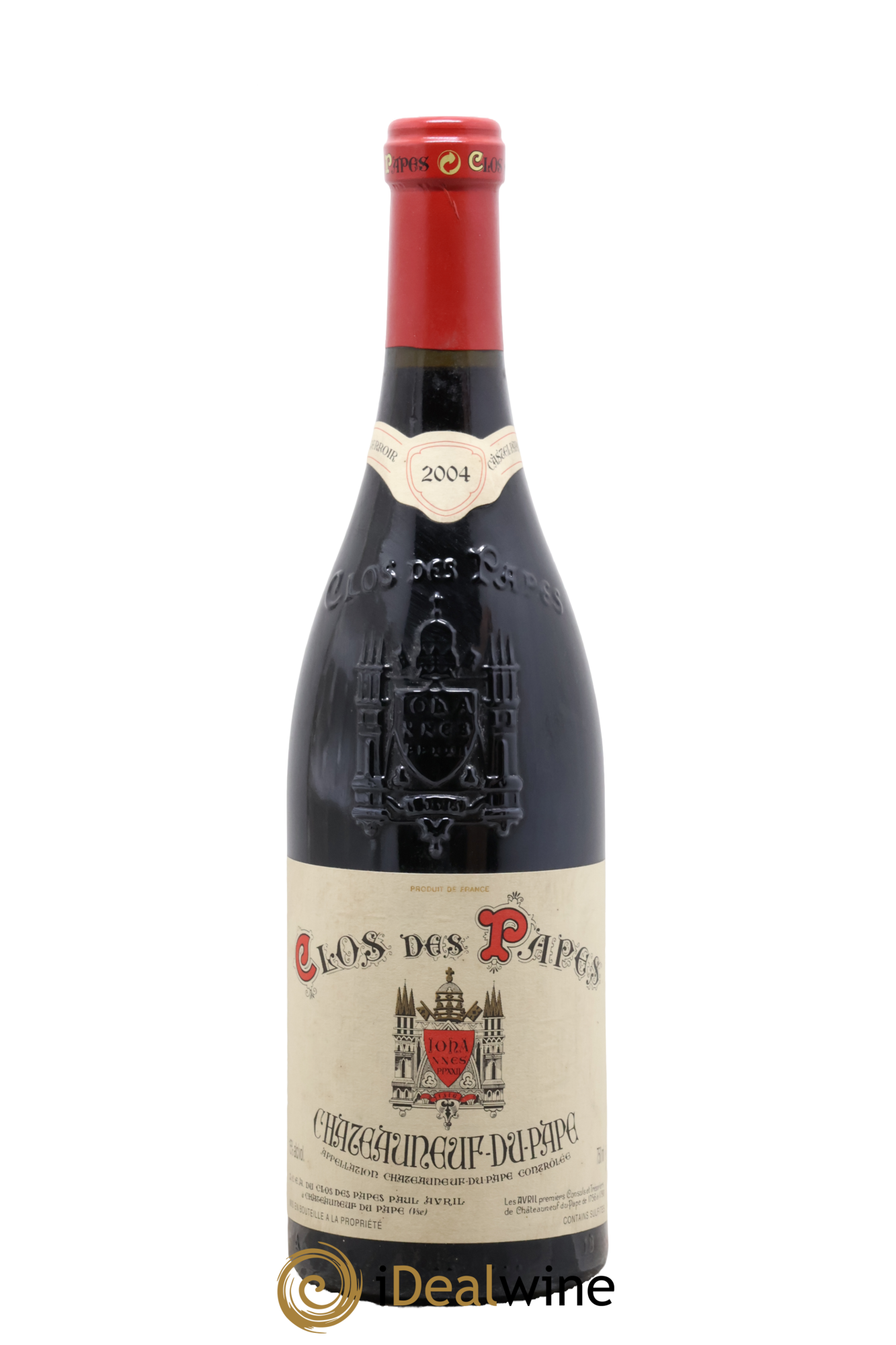 Châteauneuf-du-Pape Clos des Papes - Paul Avril 2004 - Lot de 1 bouteille - 0