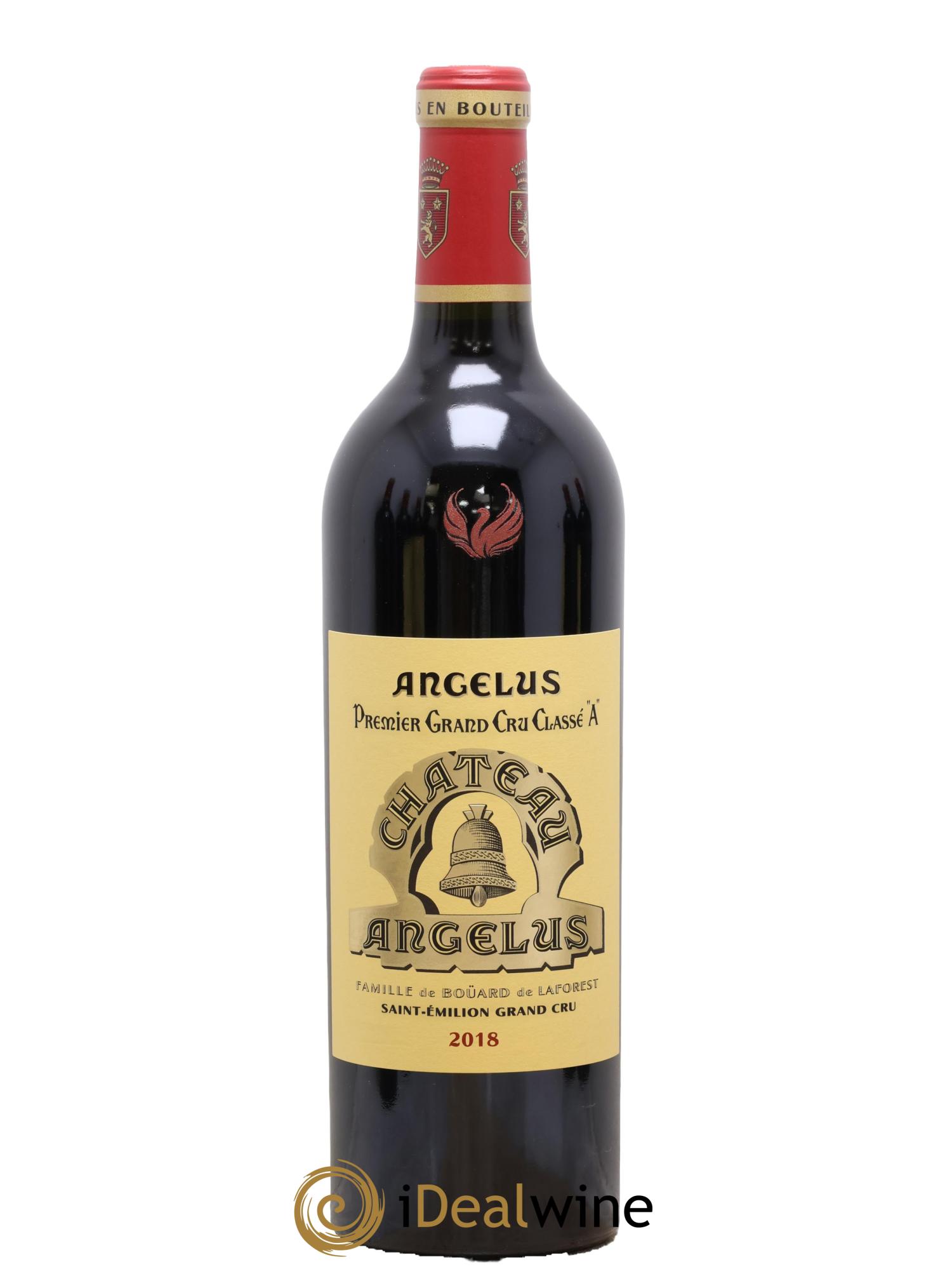 Château Angélus 1er Grand Cru Classé A 2018 - Lot of 1 bottle - 0
