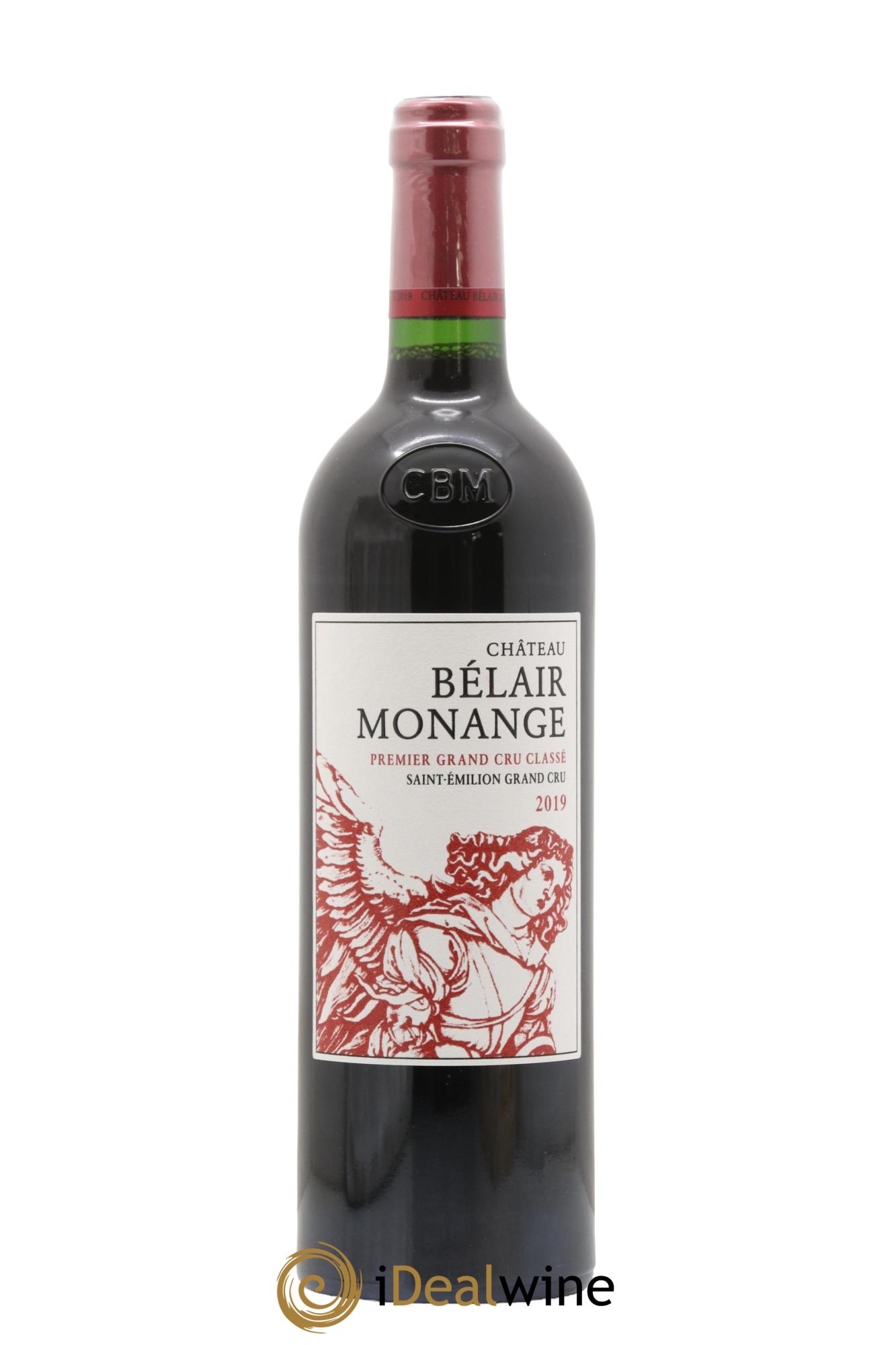 Château Belair (Belair-Monange) 1er Grand Cru Classé B 2019 - Lot of 1 bottle - 1