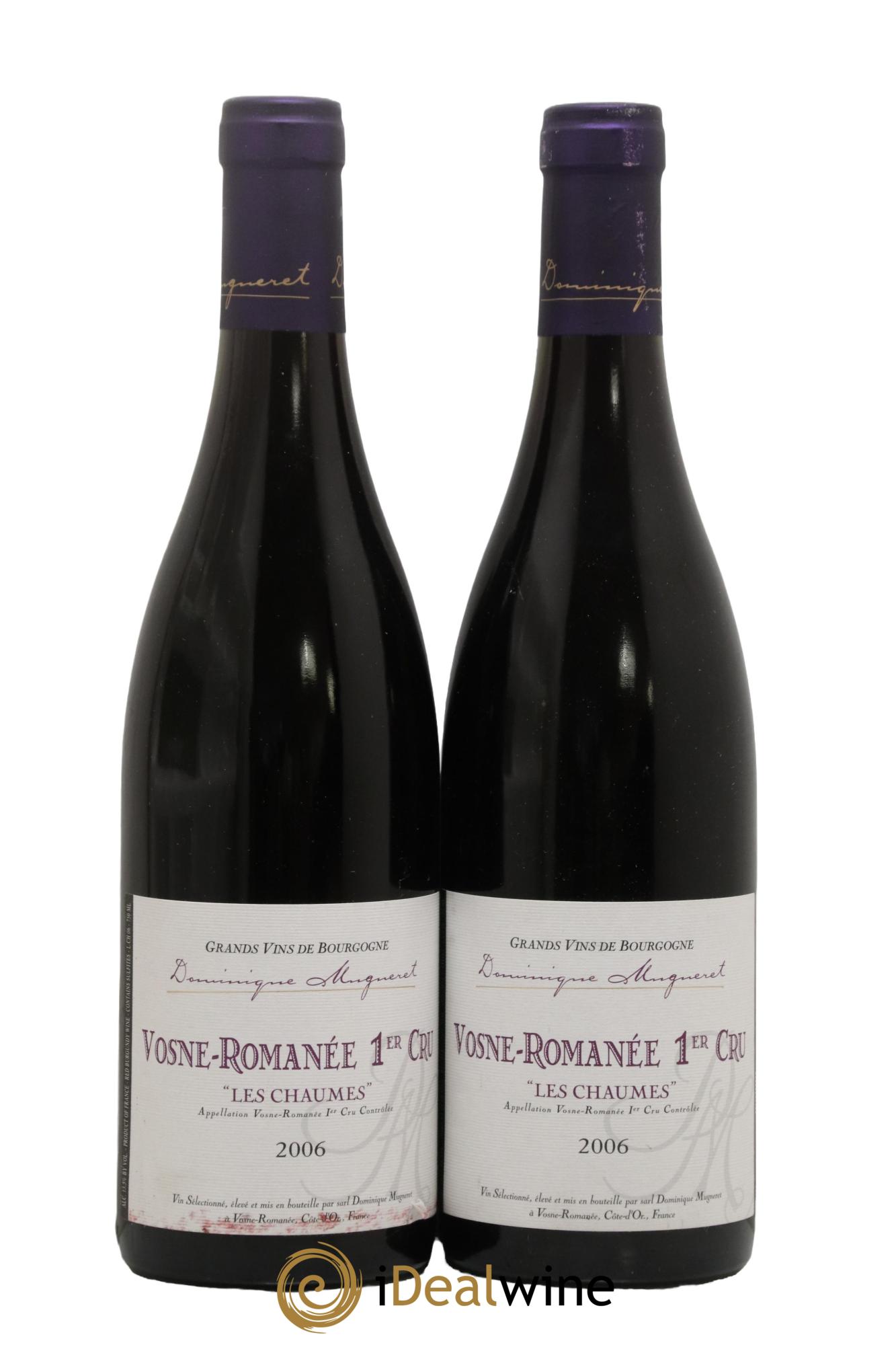Vosne-Romanée 1er Cru Les Chaumes Dominique Mugneret 2006 - Lot de 2 bouteilles - 0